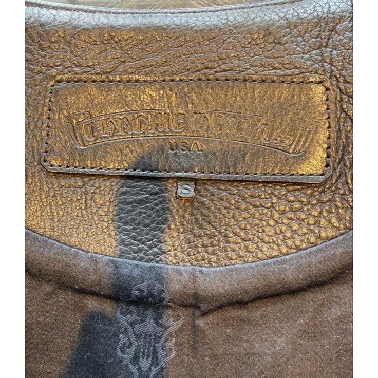 Chrome Hearts CH 8B Leather Vest Size US S / EU 44-46 / 1 - 19 Thumbnail