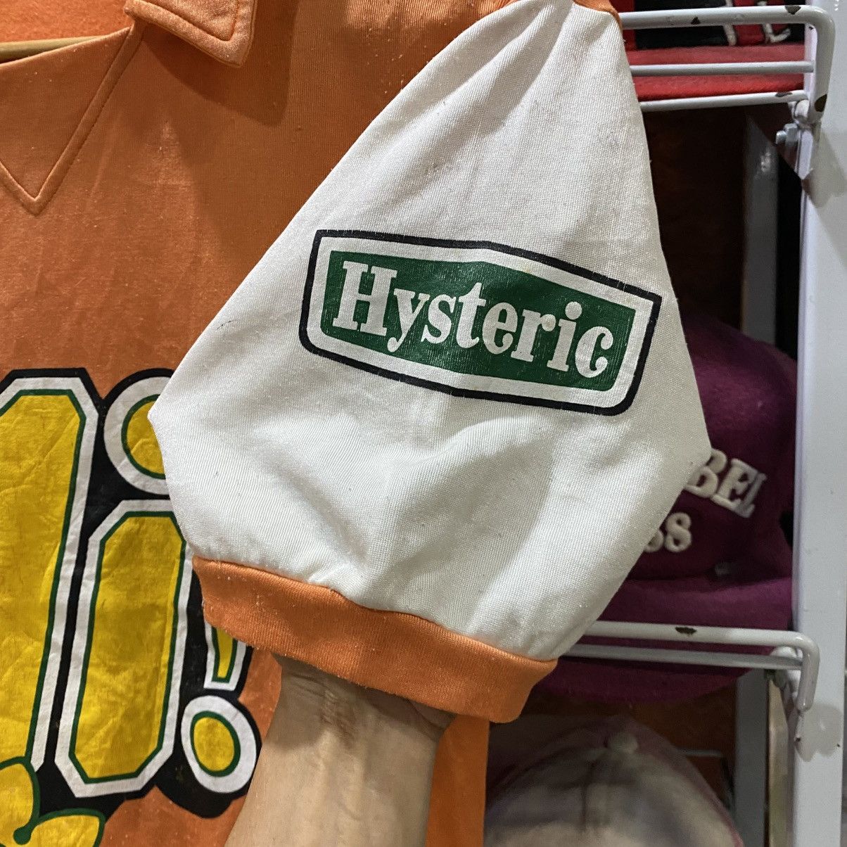 Hysteric Glamour 80’s Hysteric “Bombed Out” Sports Jersey Polo Size US M / EU 48-50 / 2 - 7 Thumbnail