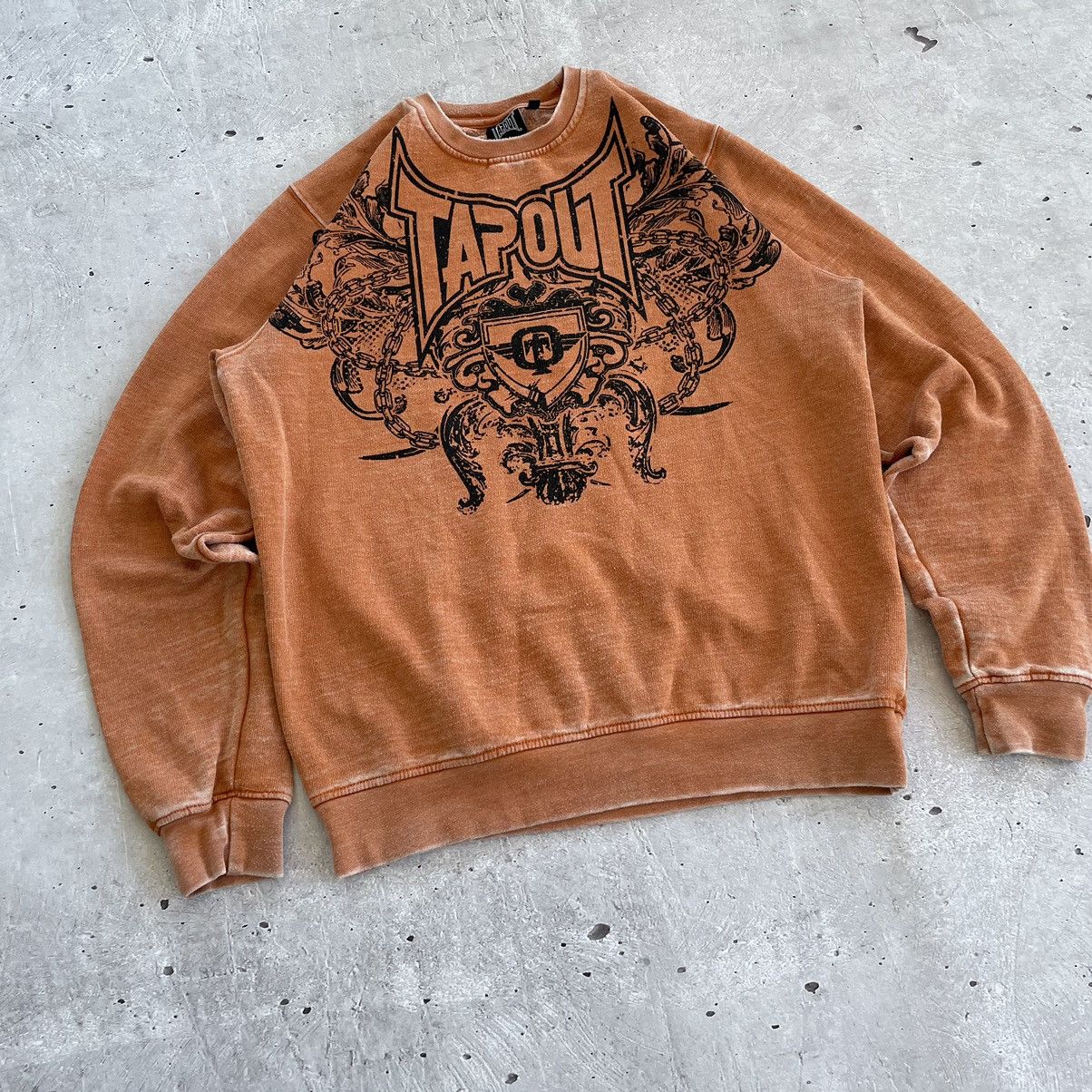 Tapout × Vintage Vintage Tapout Distressed Long sleeve T-shirt y2k hype Size US XL / EU 56 / 4 - 3 Thumbnail