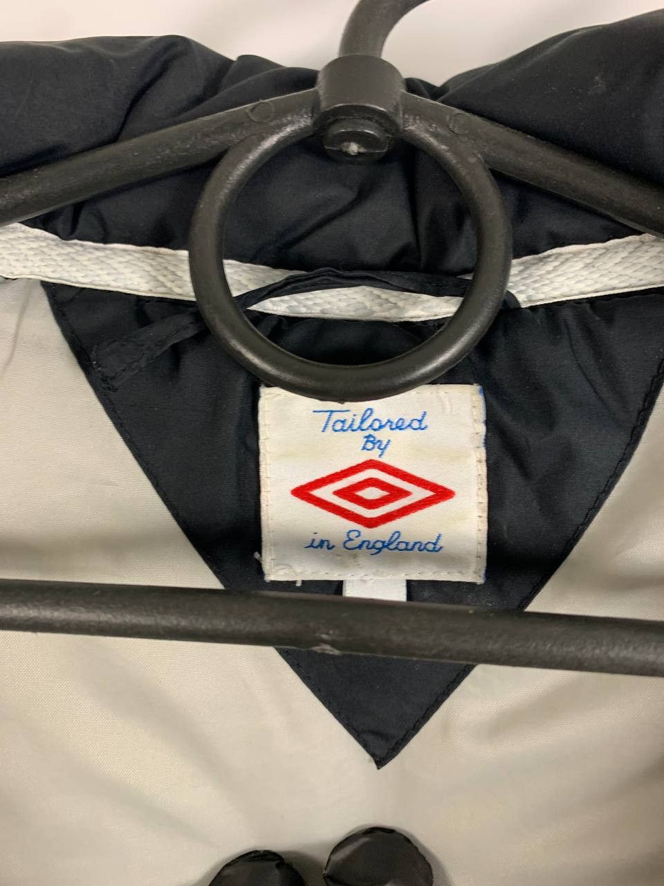 Umbro × Vintage England Umbro Vintage Jacket Official product Black Jersey Size US L / EU 52-54 / 3 - 6 Thumbnail