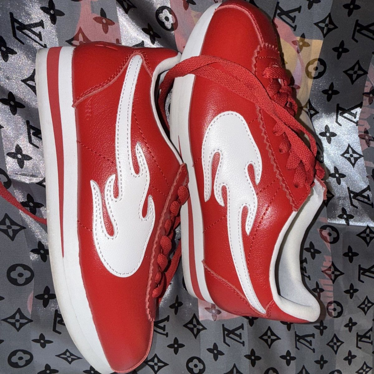 YG 4Hunnid The Flame Block Runner – Size 5 – Rare Like New