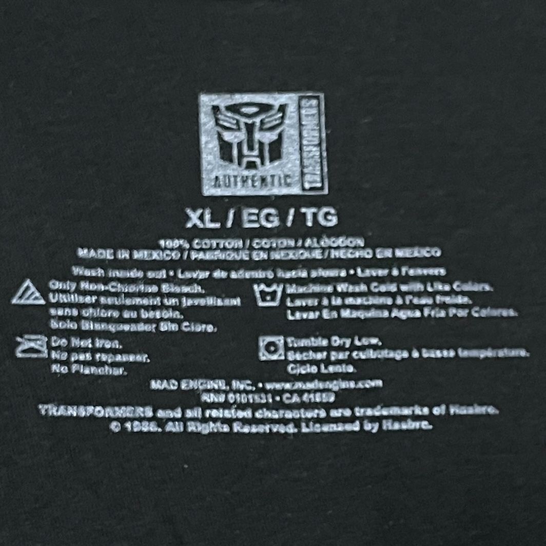 Transformers Transformers the Movie, Graphic T-shirt size XL Size US XL / EU 56 / 4 - 3 Thumbnail
