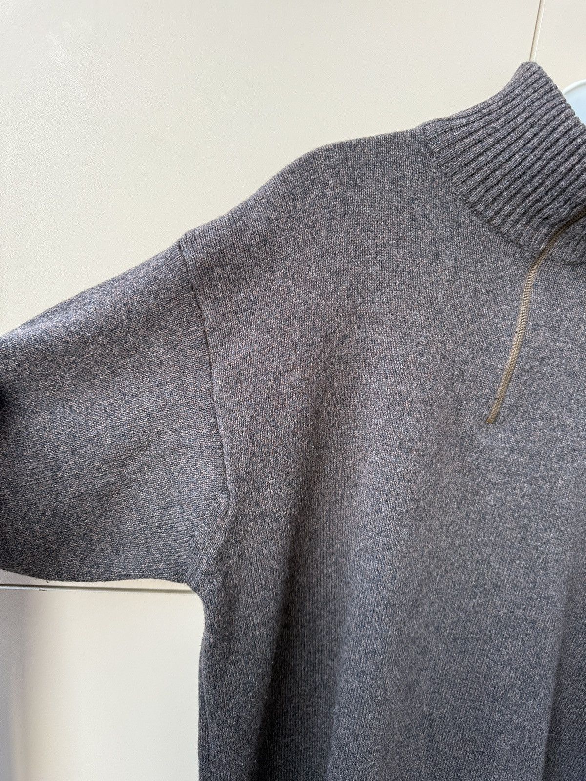 Marlboro Classics Marlboro classics Knit Wool sweater 1/3 zip brown 90s Size US XL / EU 56 / 4 - 8 Thumbnail