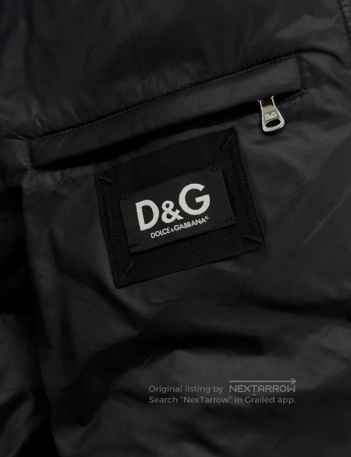 Dolce & Gabbana Dolce & Gabbana Embroidered Down Jacket. Size US L / EU 52-54 / 3 - 5 Thumbnail