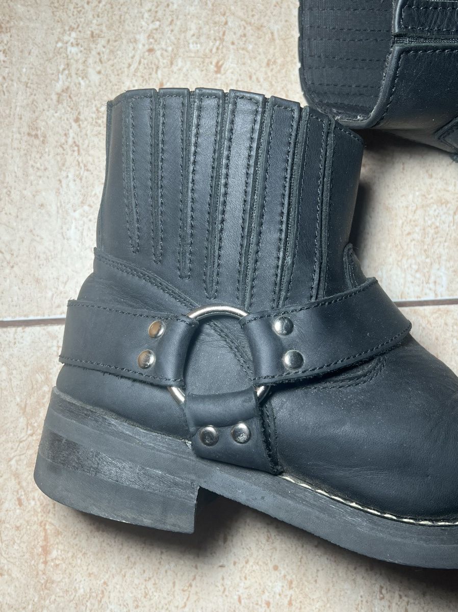 Leather Vintage leather boots speedware Hein Gericke moto Size US 6 / EU 39 - 7 Thumbnail