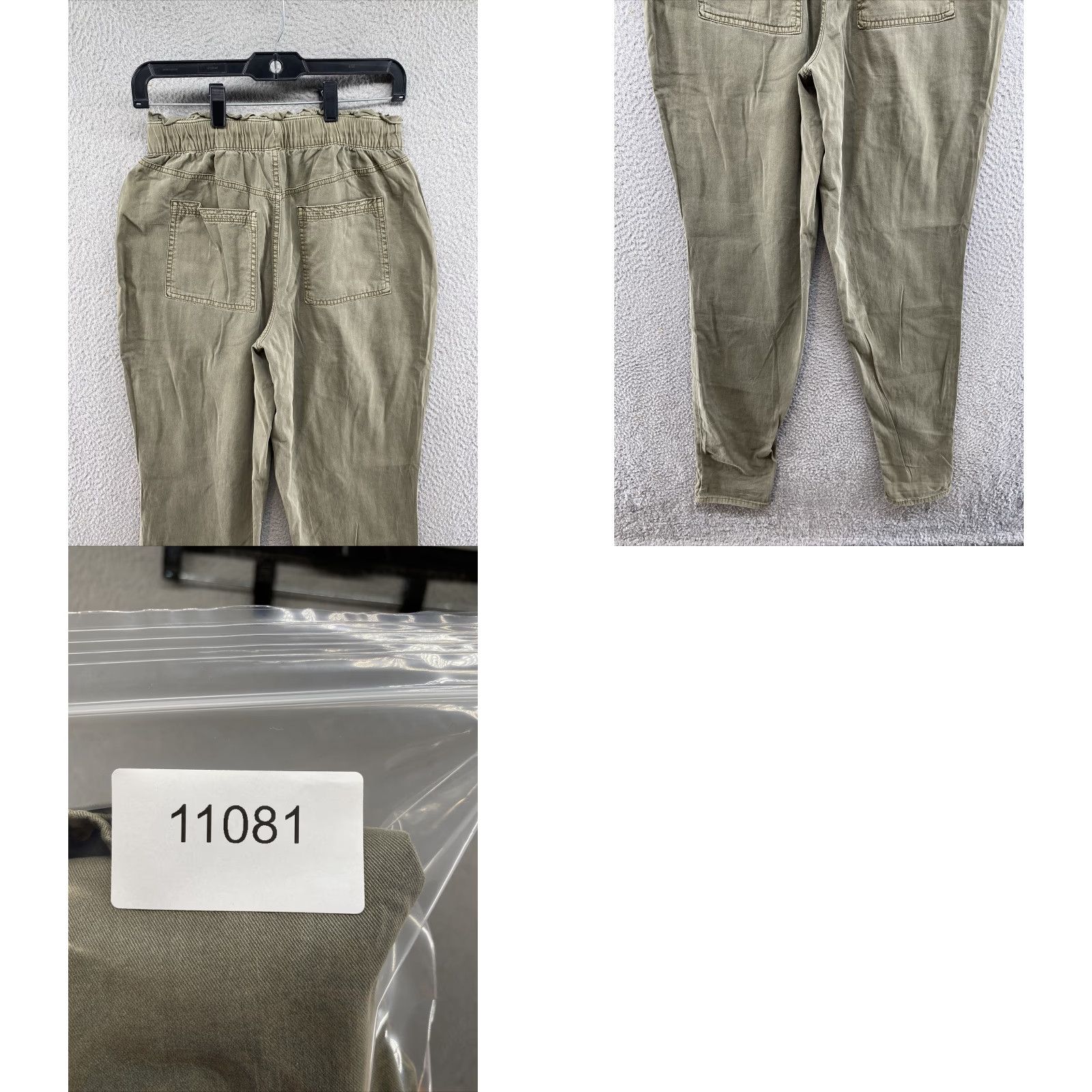 Old Navy Old Navy Pants Tall Small Green Cotton Rayon Elastic Waist Chino Casual Women's Tapered 2PILnA Size 28" / US 6 / IT 42 - 9 Thumbnail