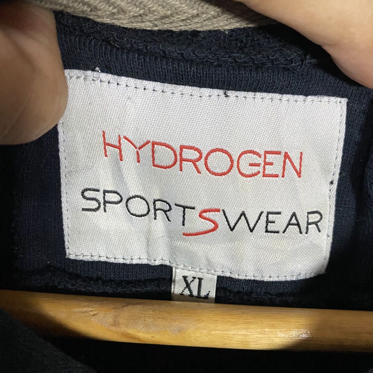 HYDROGEN Vintage Y2K HYDROGEN Big Skull Logo Hoodie Size US L / EU 52-54 / 3 - 6 Thumbnail