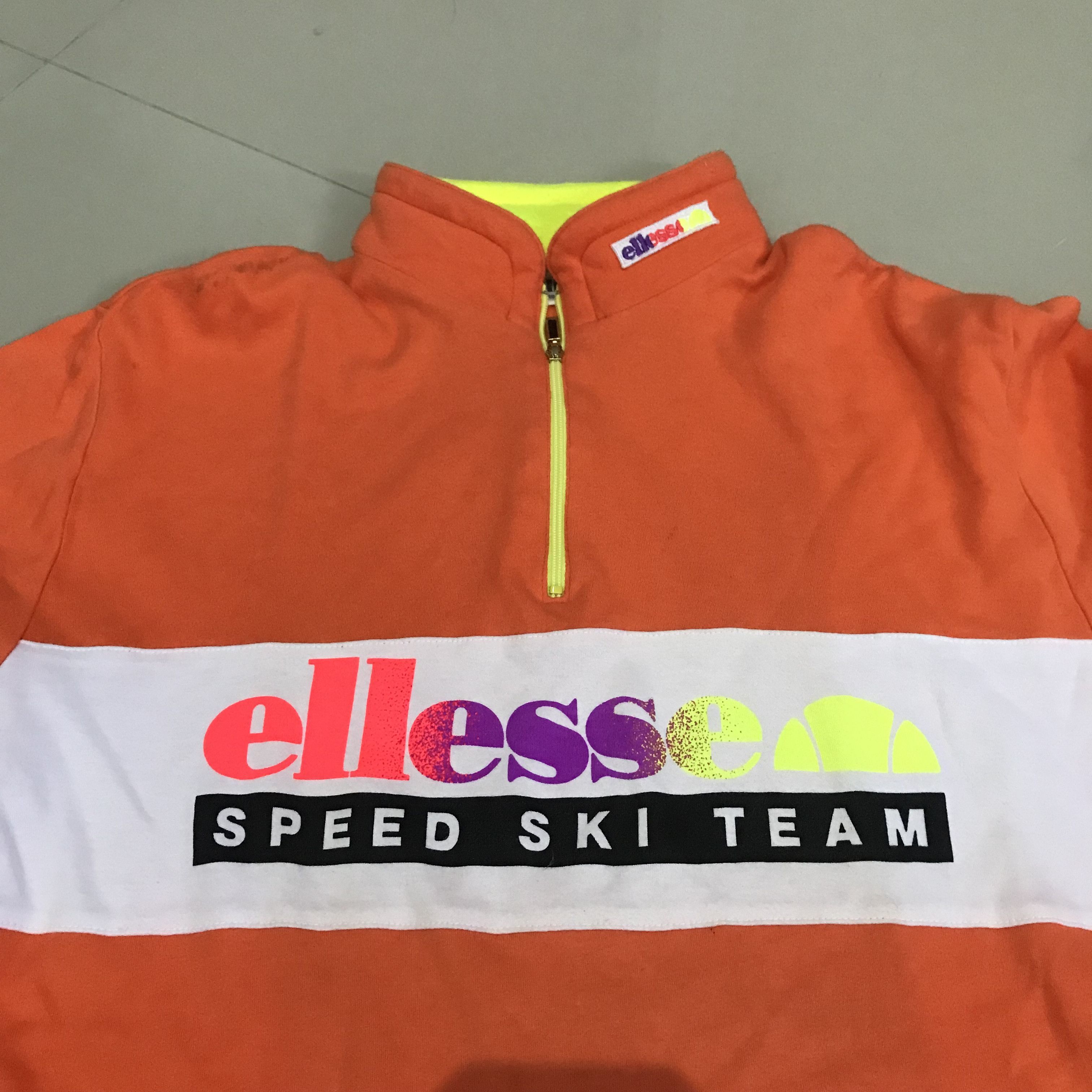 Ellesse × Ski-Doo × Vintage vintage Ellese 80s Sports Style halfzip sweater jumper long Size US S / EU 44-46 / 1 - 4 Thumbnail