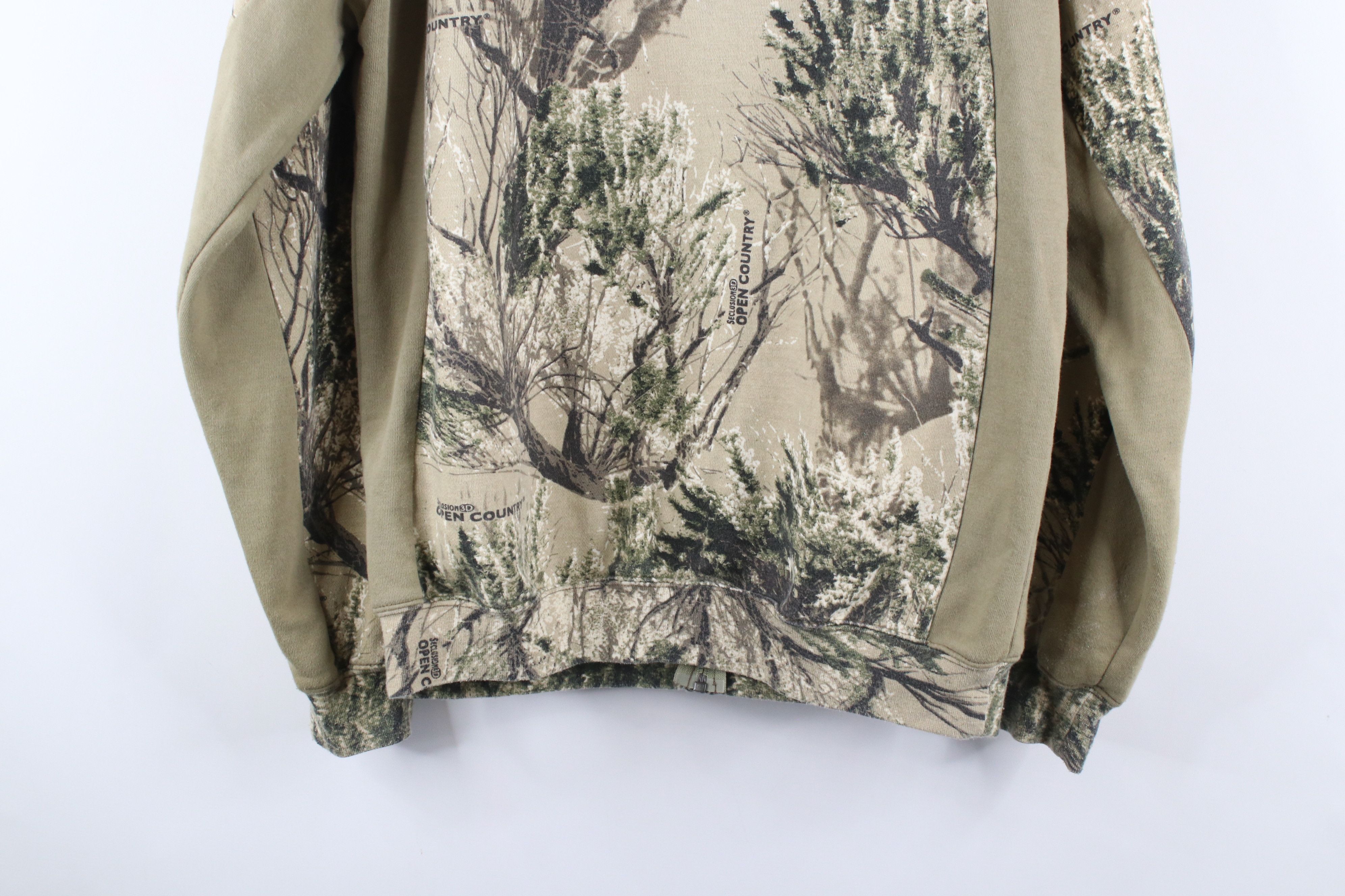 Cabelas × Vintage Vintage Cabelas Spell Out Camouflage Full Zip Hoodie Size US M / EU 48-50 / 2 - 14 Thumbnail