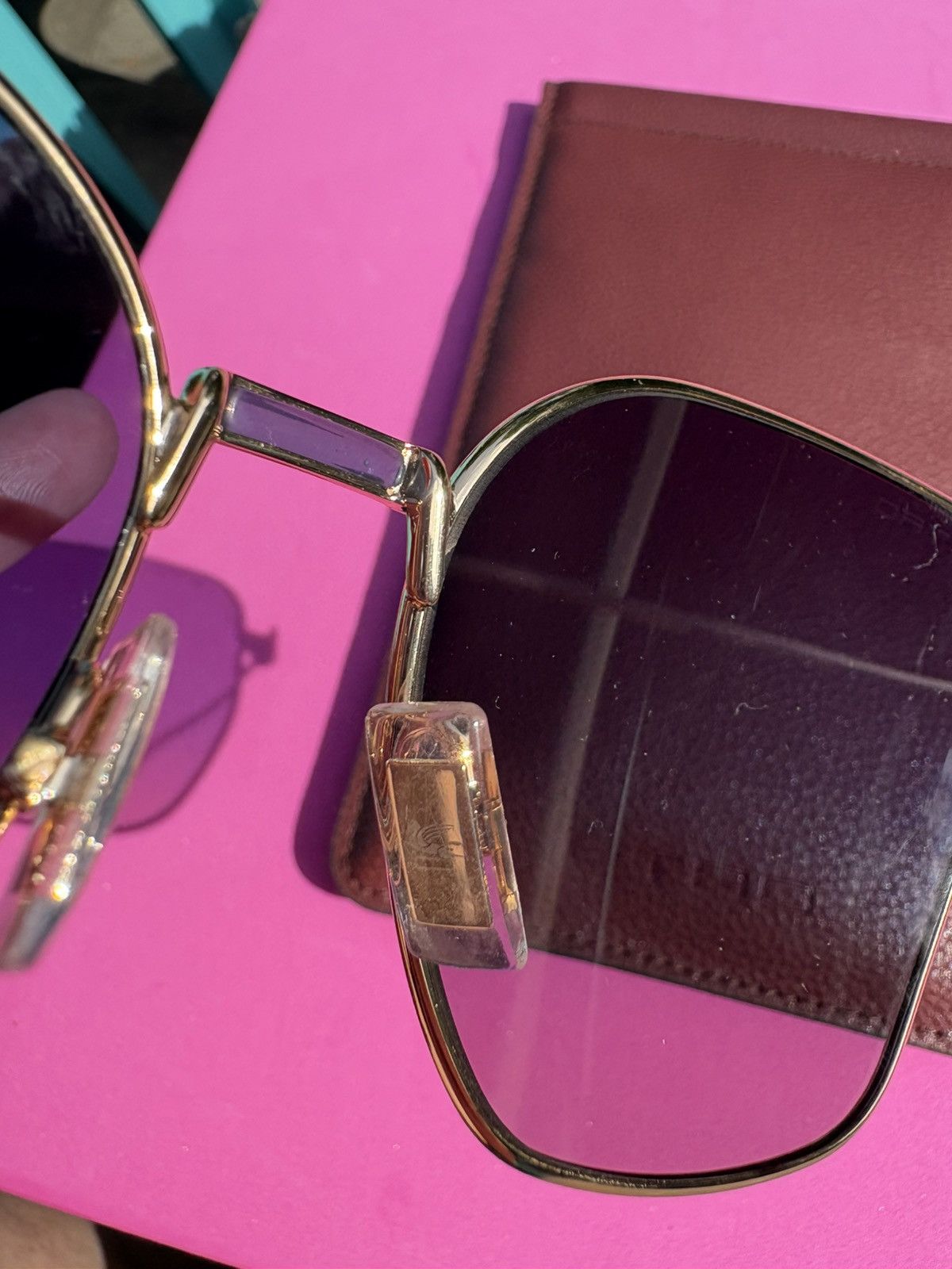 Etro Etro Aviator Sunglasses Size ONE SIZE - 2 Thumbnail