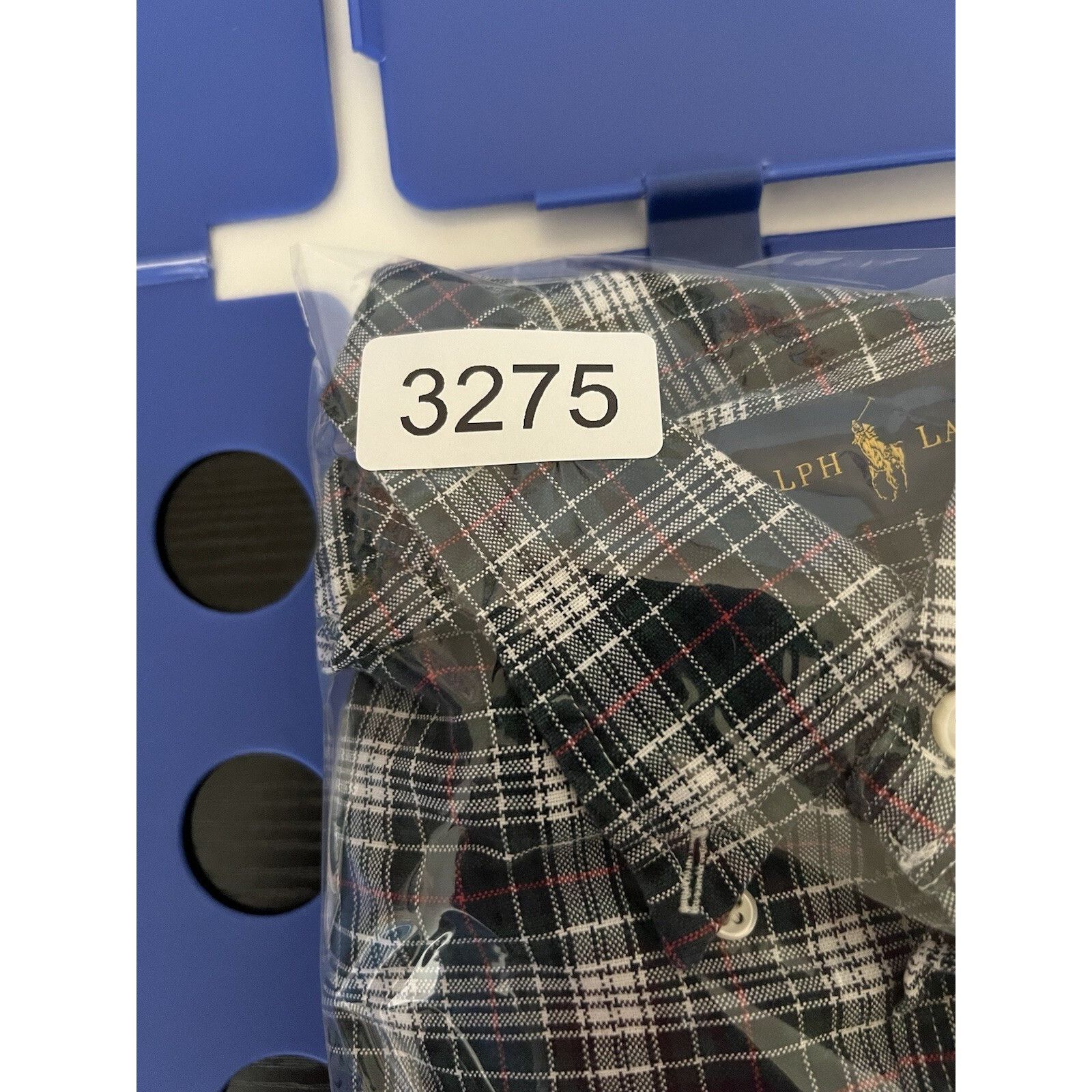 Polo Ralph Lauren Polo Ralph Lauren Long Sleeve Button Up Plaid Shirt Green Bl Size US M / EU 48-50 / 2 - 9 Thumbnail
