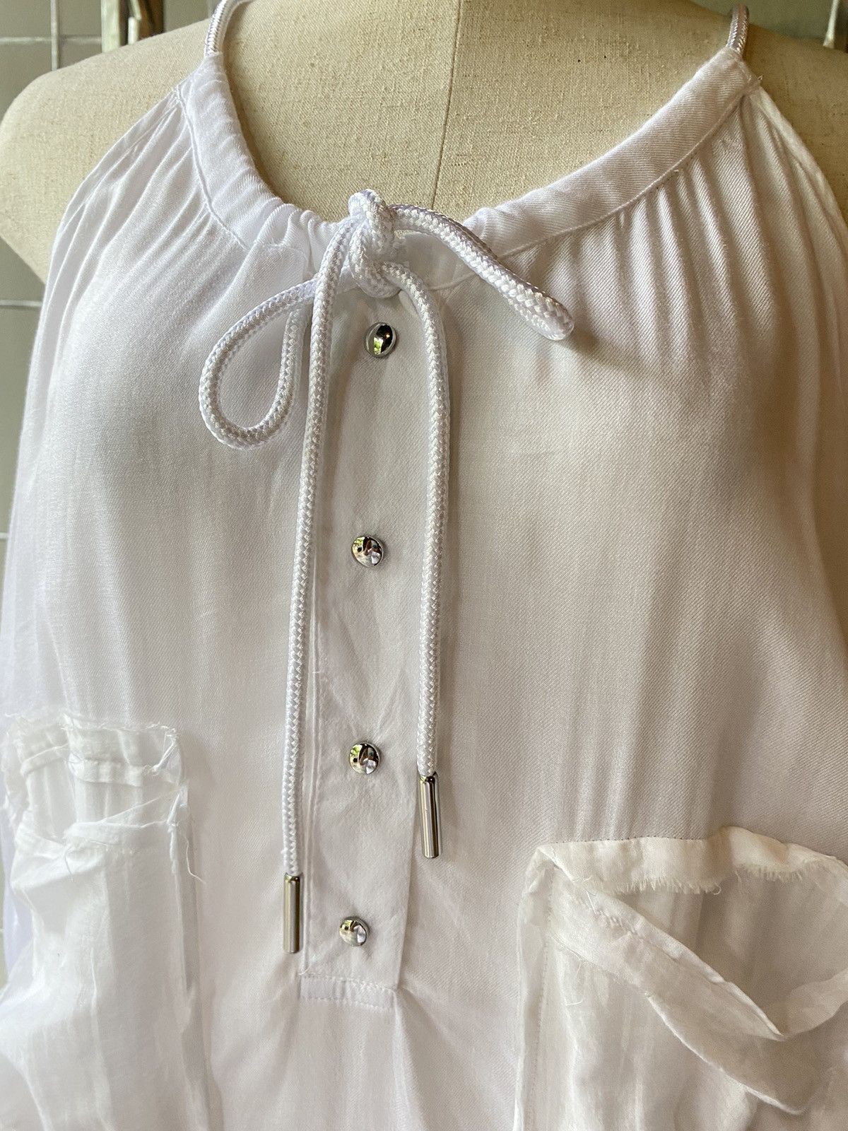 Diesel Diesel white blouse Size ONE SIZE - 7 Thumbnail