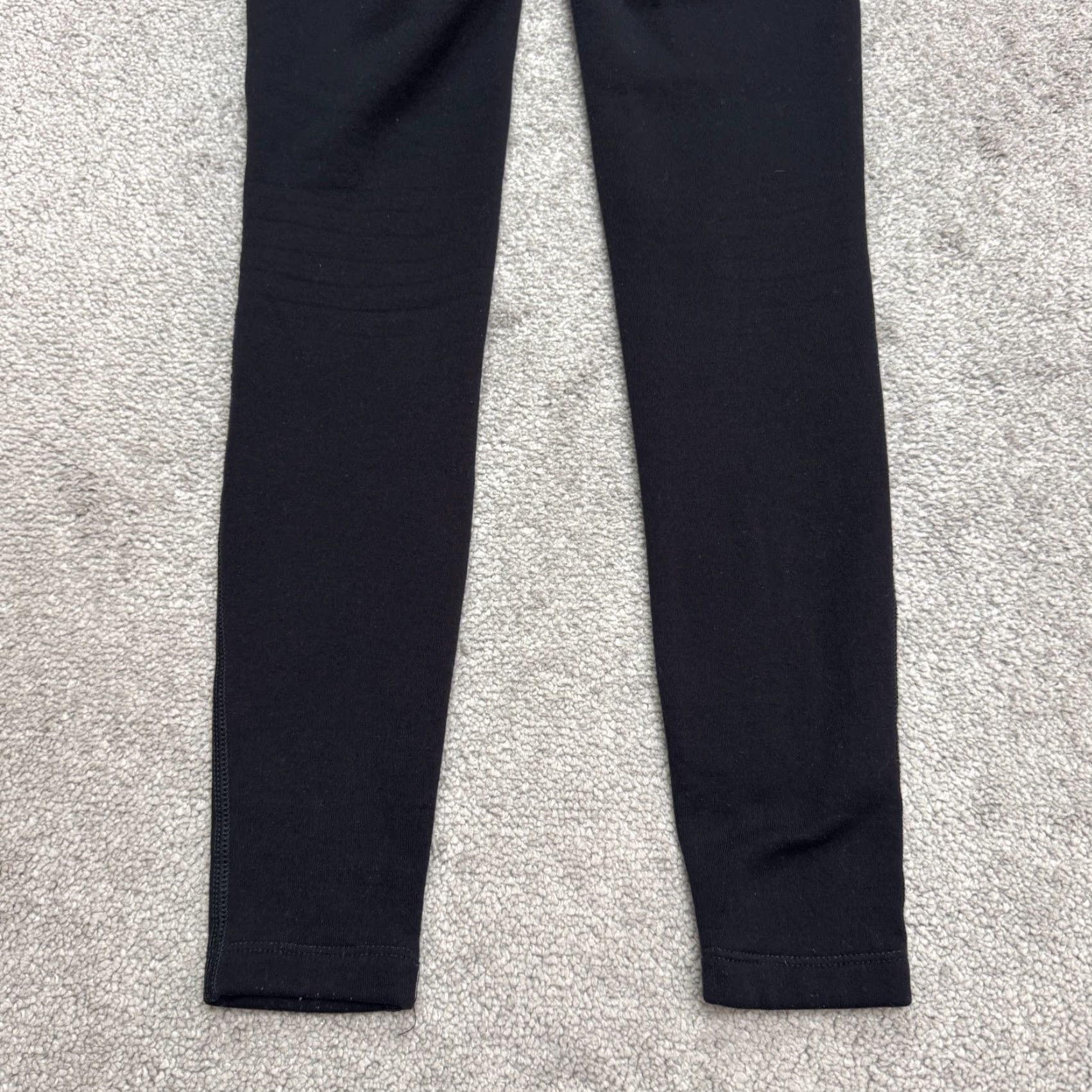 Athleta Athleta Leggings Womens XXS Black Fleece Pocket Active Polartec Power Stretch 2 Size 24" / US 00 / IT 34 - 3 Thumbnail