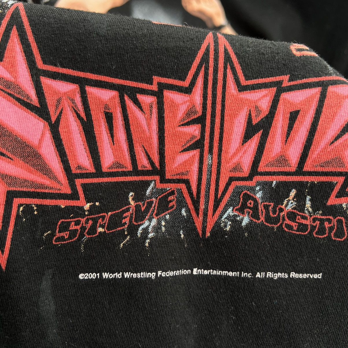 Vintage × WWF Stone Cold Steve Austin WWF 2001 shirt tee Size US M / EU 48-50 / 2 - 3 Thumbnail