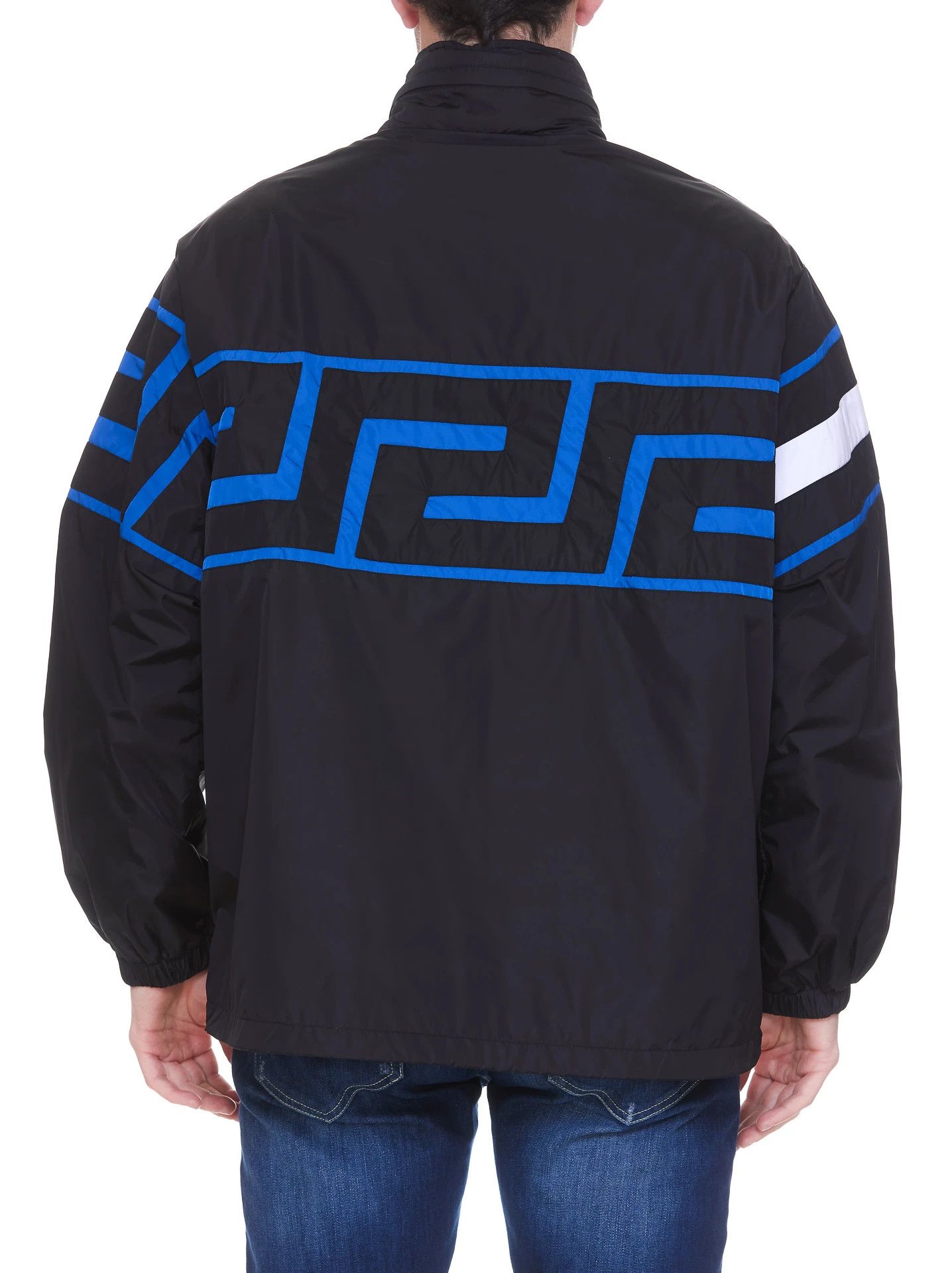 Versace o1y0425 Logo Jacket in Black Size US M / EU 48-50 / 2 - 5 Thumbnail