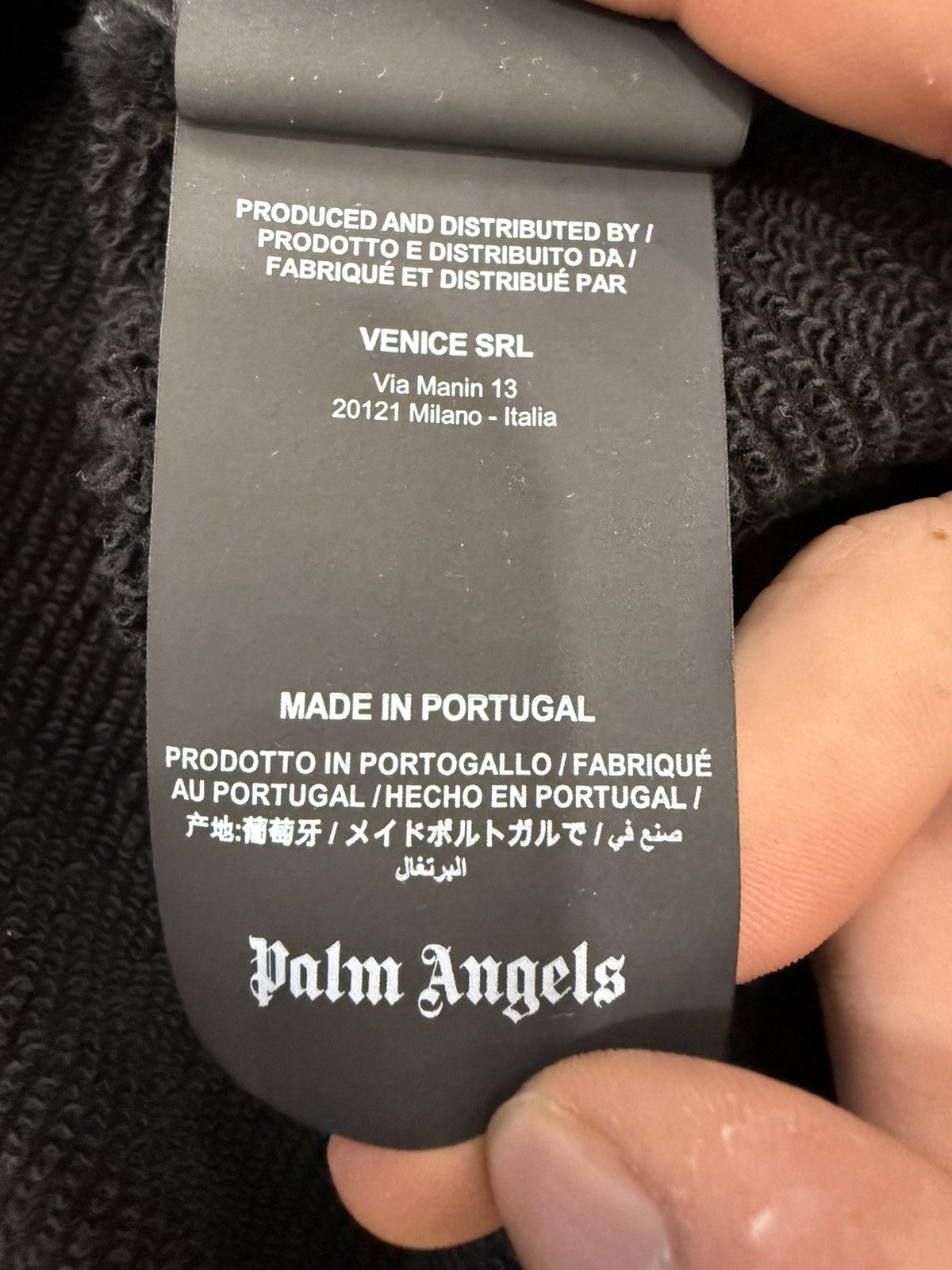 Palm Angels Palm Angel Black Hoodie Size US L / EU 52-54 / 3 - 11 Thumbnail