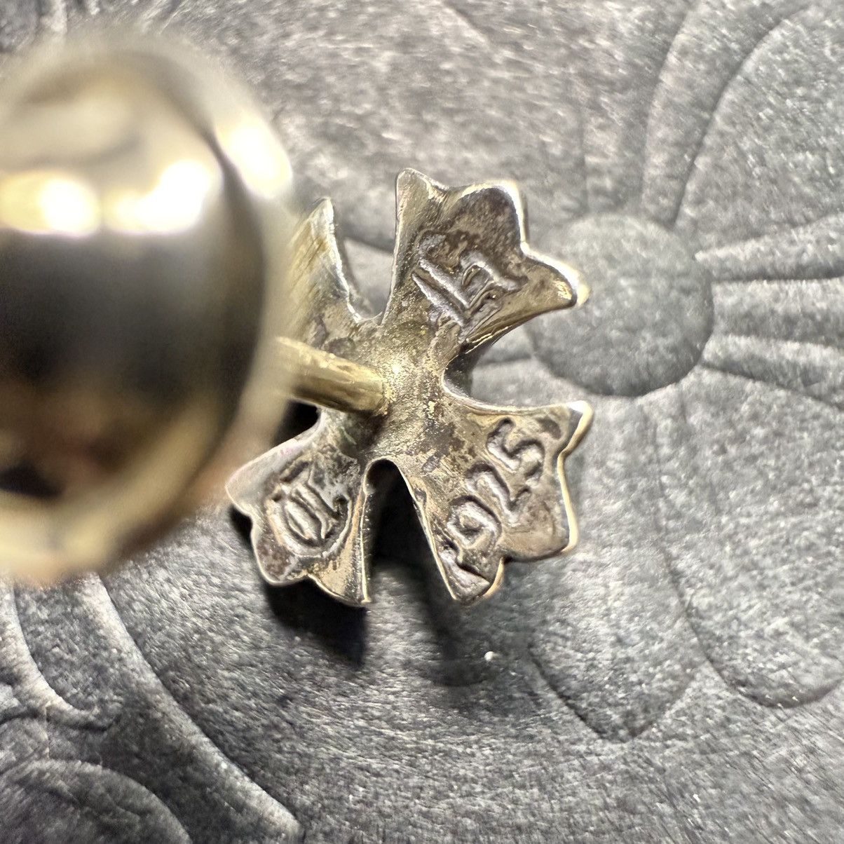 Chrome Hearts Chrome Hearts Cross Earring Size ONE SIZE - 6 Thumbnail