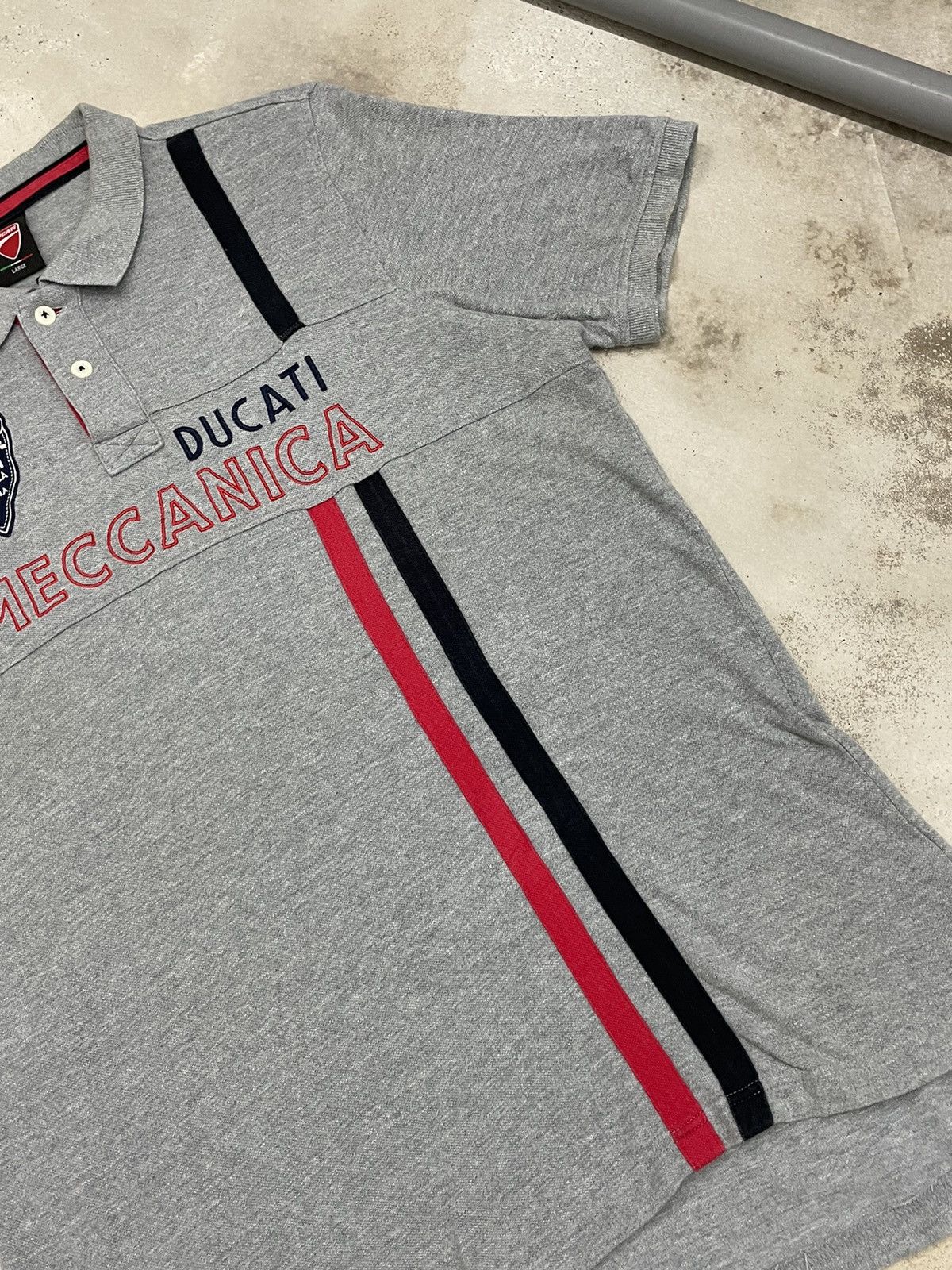 Ducati Ducati Meccanuca Bologna Italian Polos Size US L / EU 52-54 / 3 - 5 Thumbnail