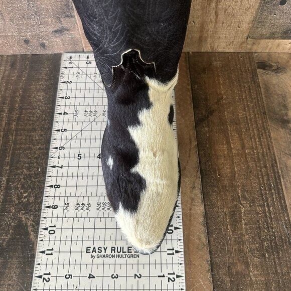 Dan Post Code West By Dan Post Hair On Hide Cowboy Boots Womens 8.5 M Size US 8.5 / IT 38.5 - 4 Thumbnail