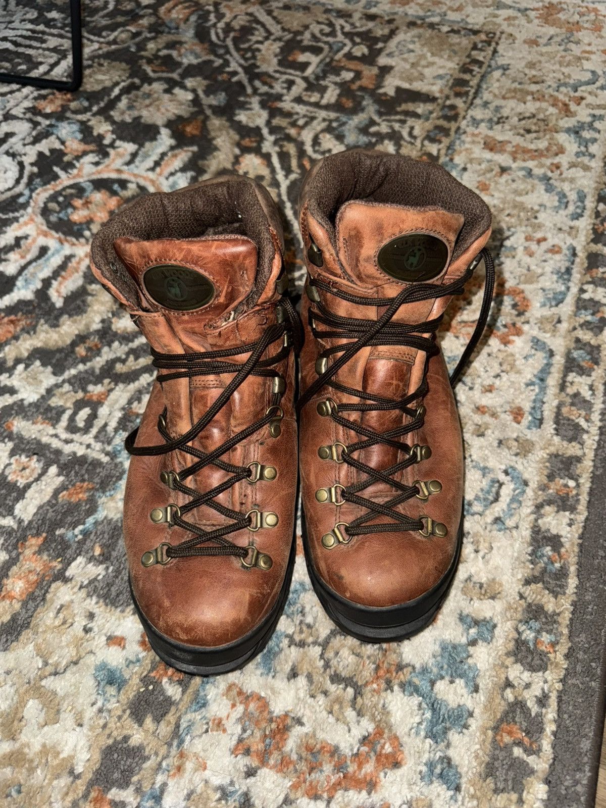 John Deere × Vintage Brown Elk Woods Boots Size US 12 / EU 45 - 3 Thumbnail