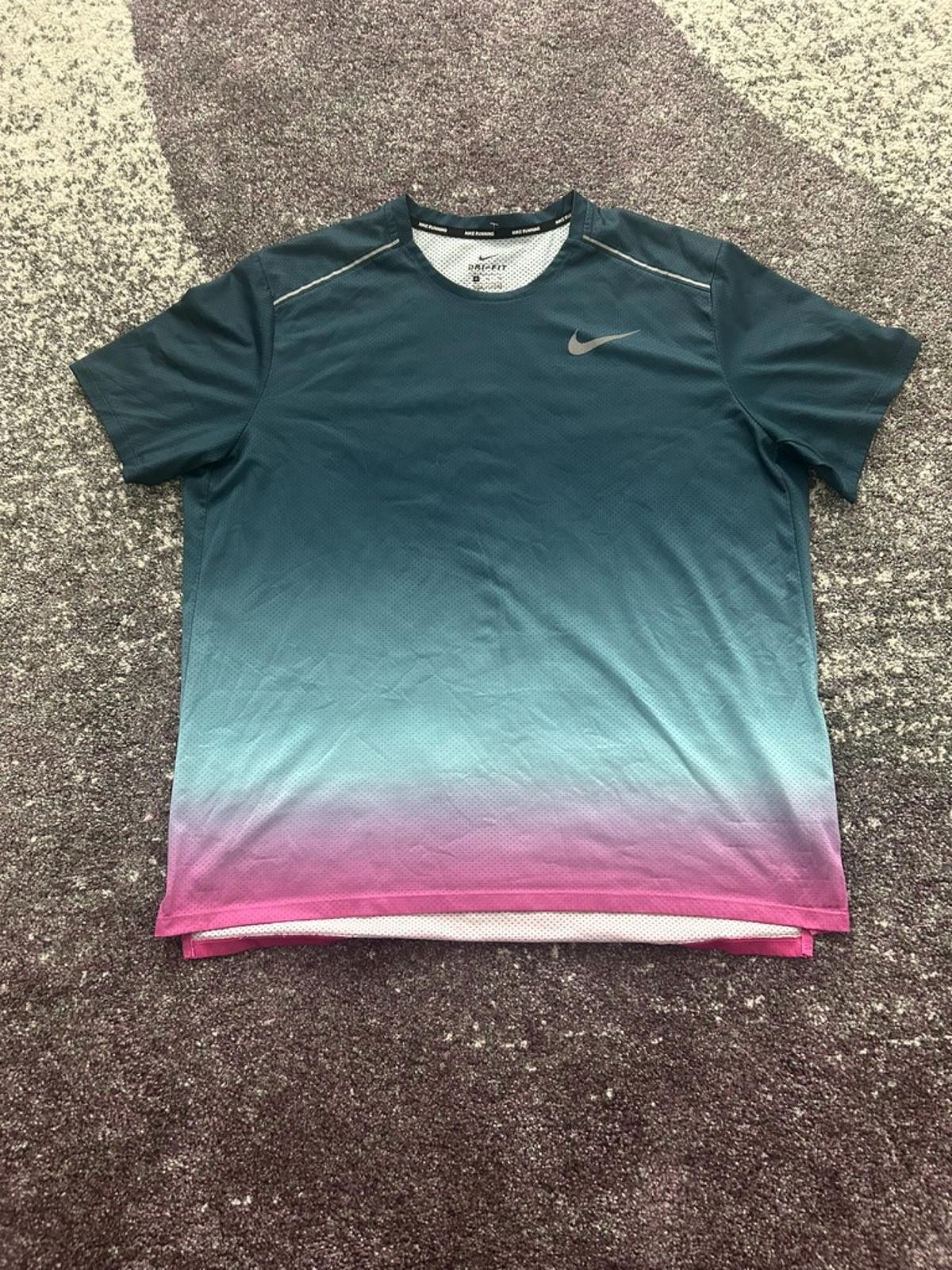 Nike Nike Dri-FIT Running Tee – Sunset Gradient Size US XL / EU 56 / 4 - 1 Thumbnail