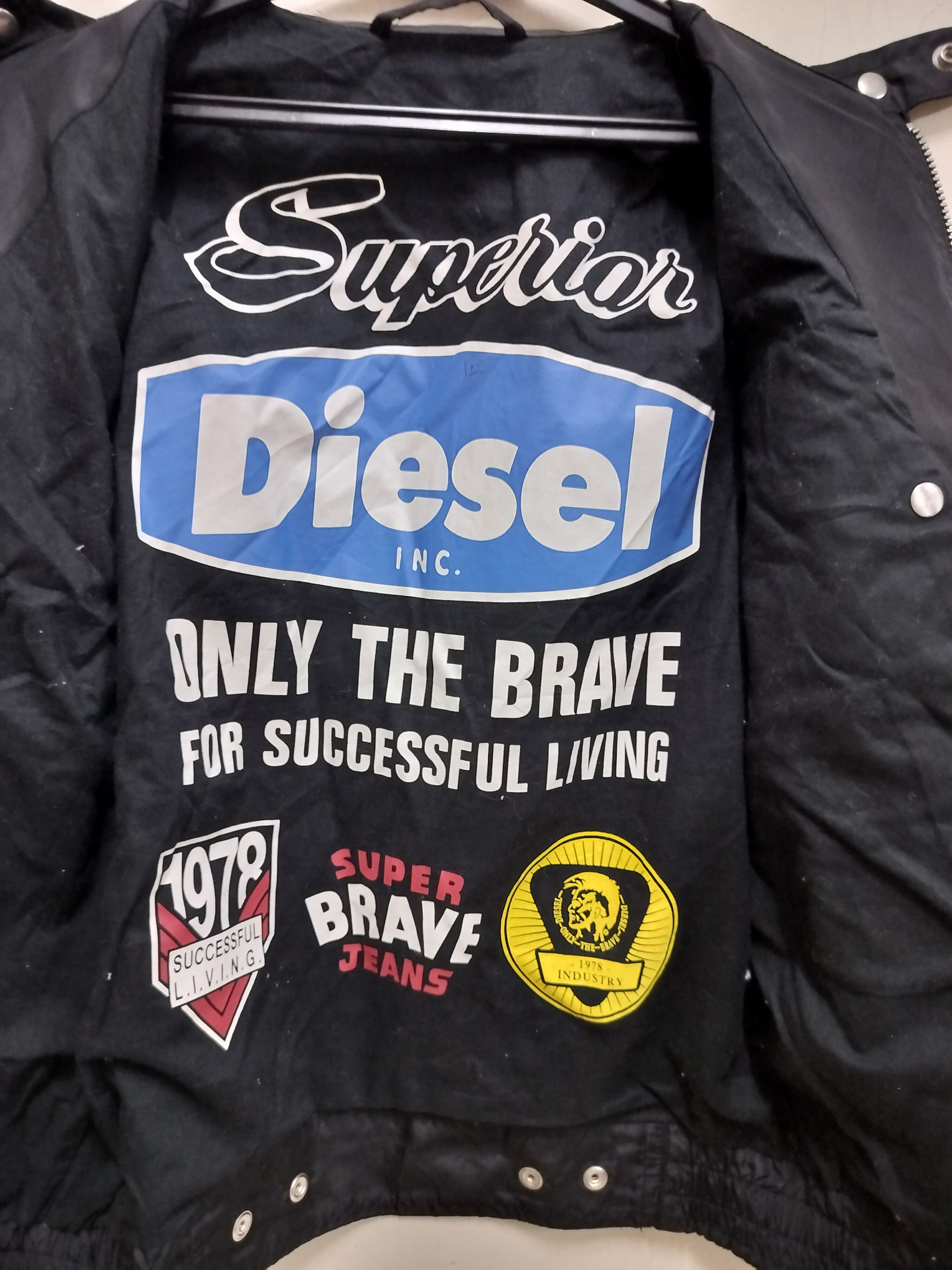 Diesel Diesel Italy Zipper Rider Jacket Size US S / EU 44-46 / 1 - 4 Thumbnail