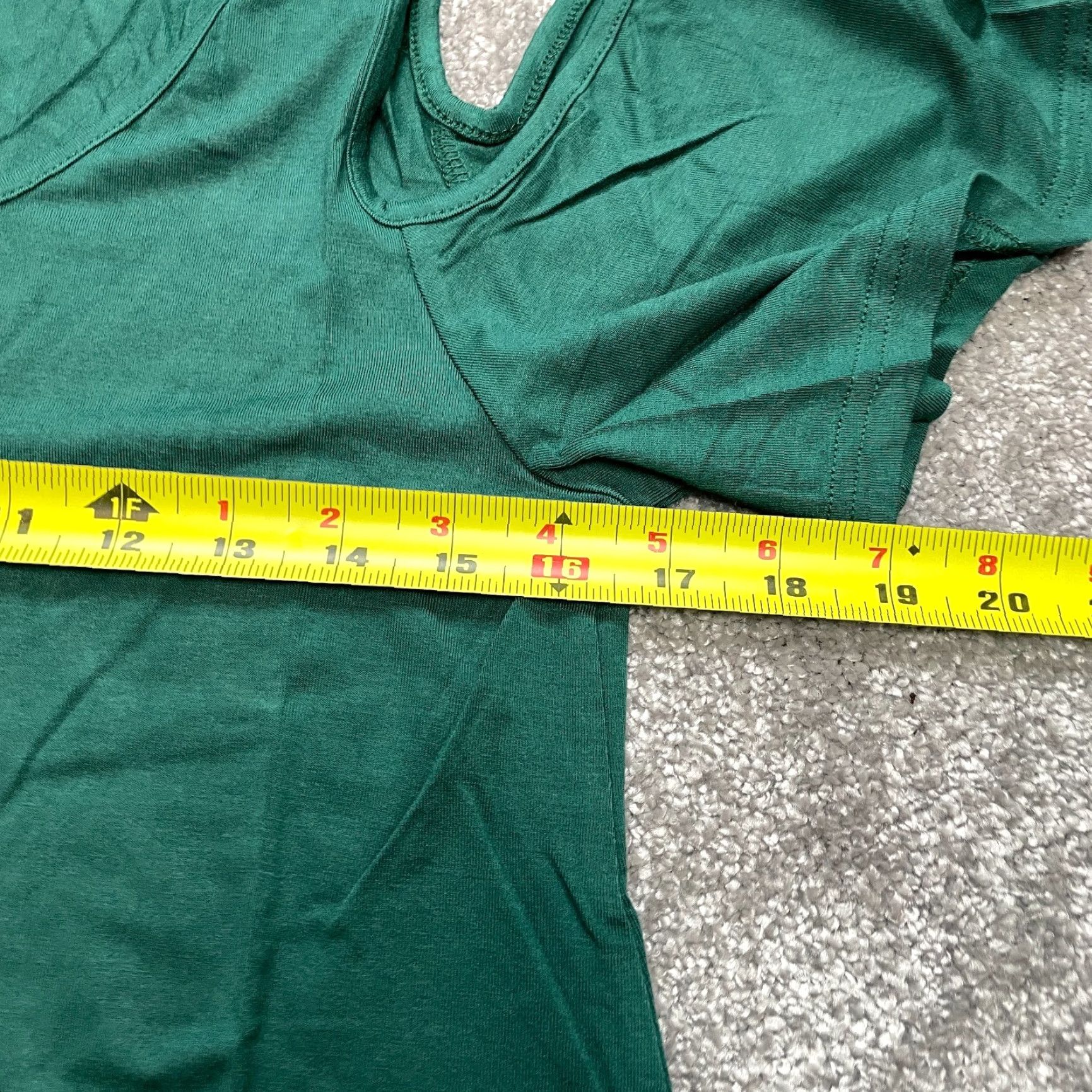 Vintage Prin Story Shirt Dress Tunic Womens Medium Green Short Cold Shoulder Sleeve New Size M / US 6-8 / IT 42-44 - 7 Thumbnail