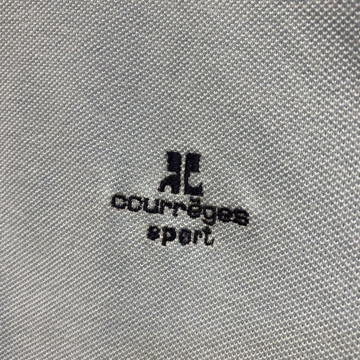 Courreges Vintage Courreges Sport Polo Long Sleeve Size US S / EU 44-46 / 1 - 6 Thumbnail