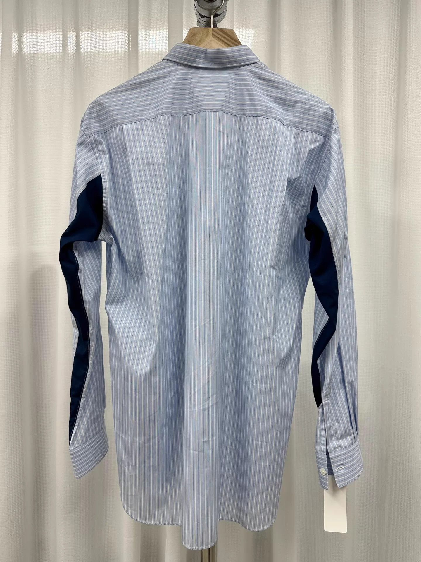 Supreme Supreme x CdG Initial Striped Shirt L (New) Size US L / EU 52-54 / 3 - 4 Thumbnail