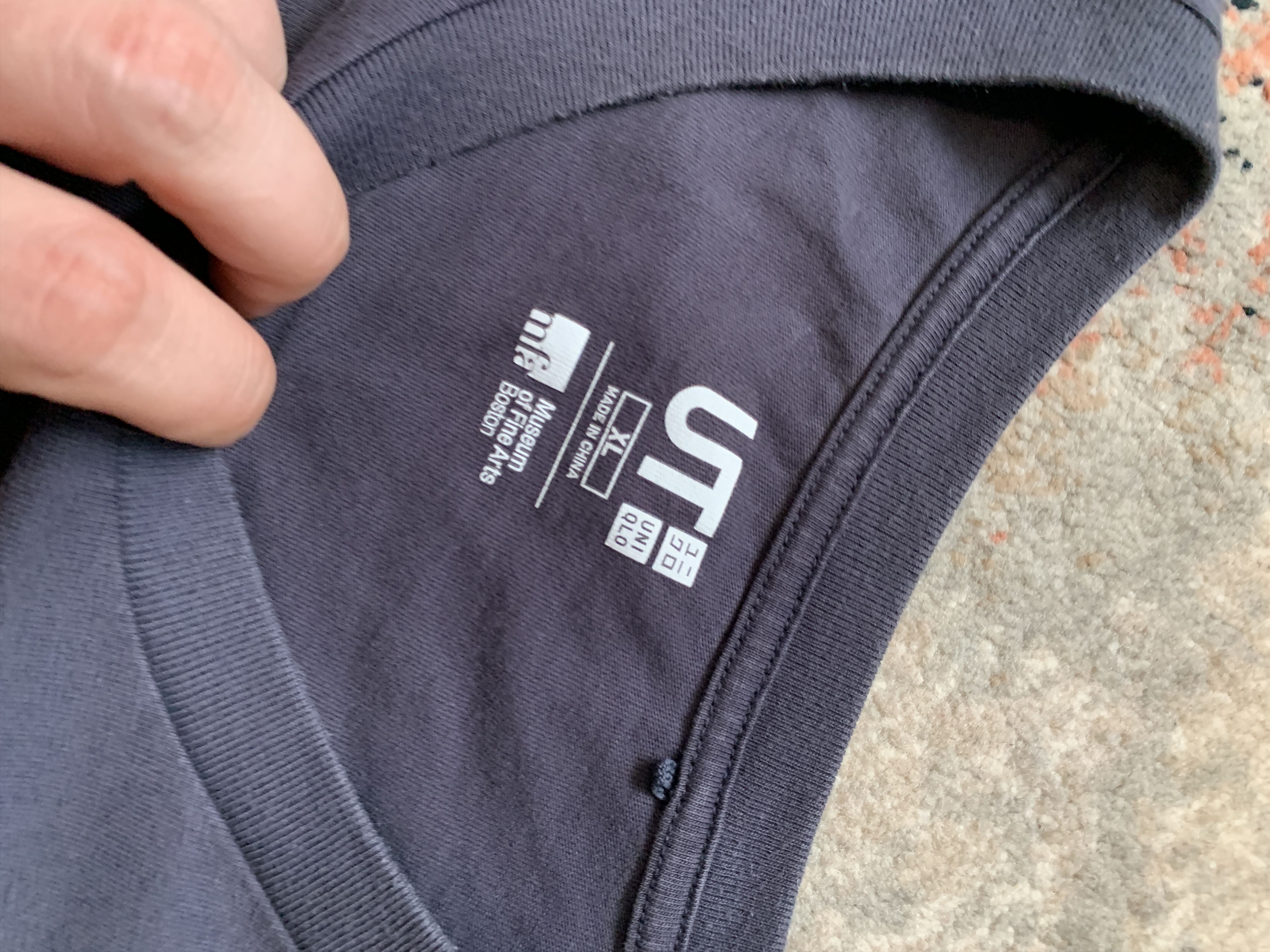 Japanese Brand Uniqlo MFA Boston Tee Size US XL / EU 56 / 4 - 4 Thumbnail