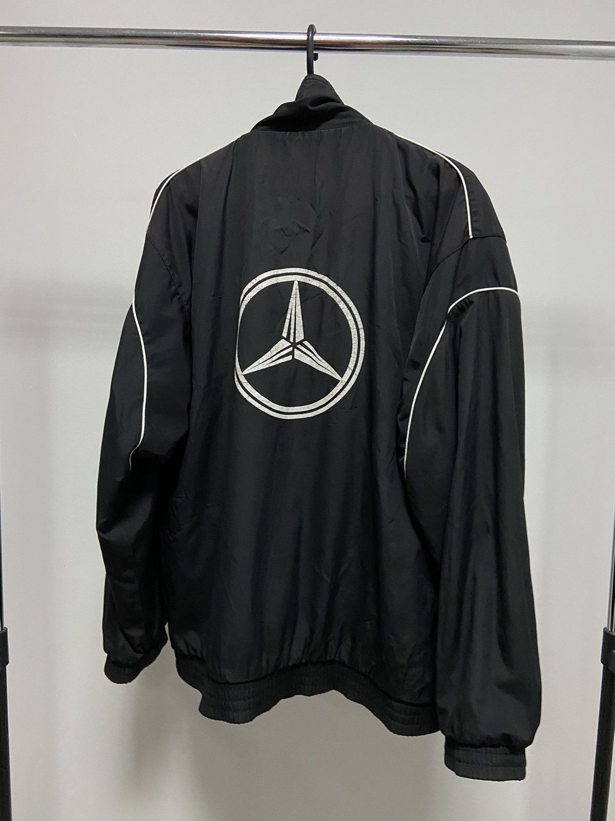 Mercedes-Benz × Vintage Mercedes Benz Racing Jacket Big Logo Formula 1 doubleside Size US XXL / EU 58 / 5 - 4 Thumbnail