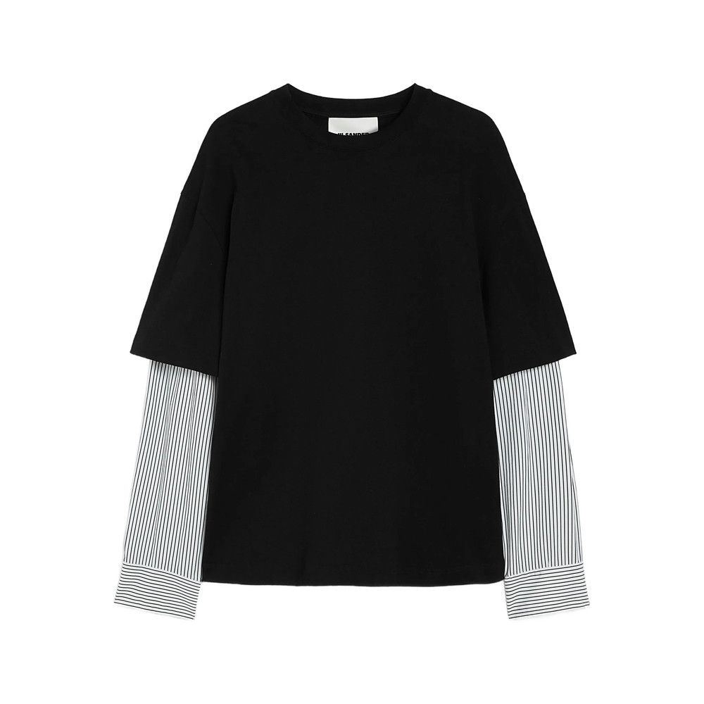 Jil Sander Jil Sander BLACK T-Shirts & Vests - T-Shirts Size US M / EU 48-50 / 2 - 1 Thumbnail