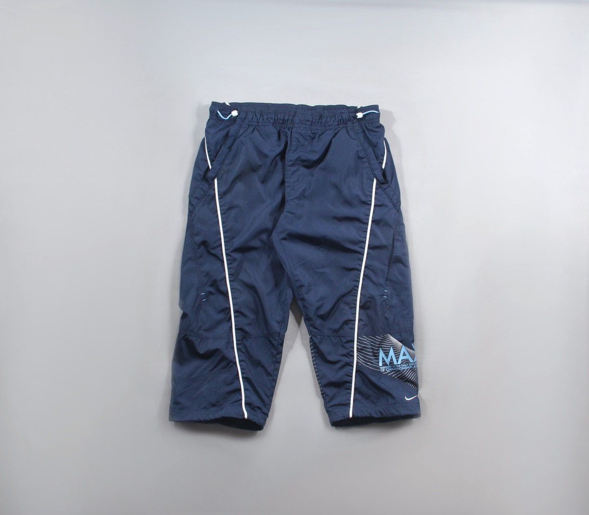 Nike Nike Vintage 90s Shorts Cargro Running Tech Nylon NSW M Size US 32 / EU 48 - 1 Thumbnail