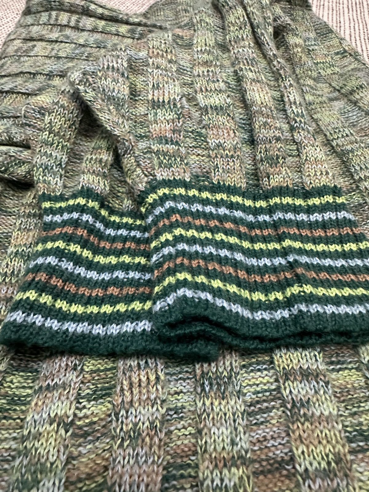 Missoni × Vintage Vintage Missoni 90s Zipped Retro Sweater Jumper Size US XL / EU 56 / 4 - 10 Thumbnail