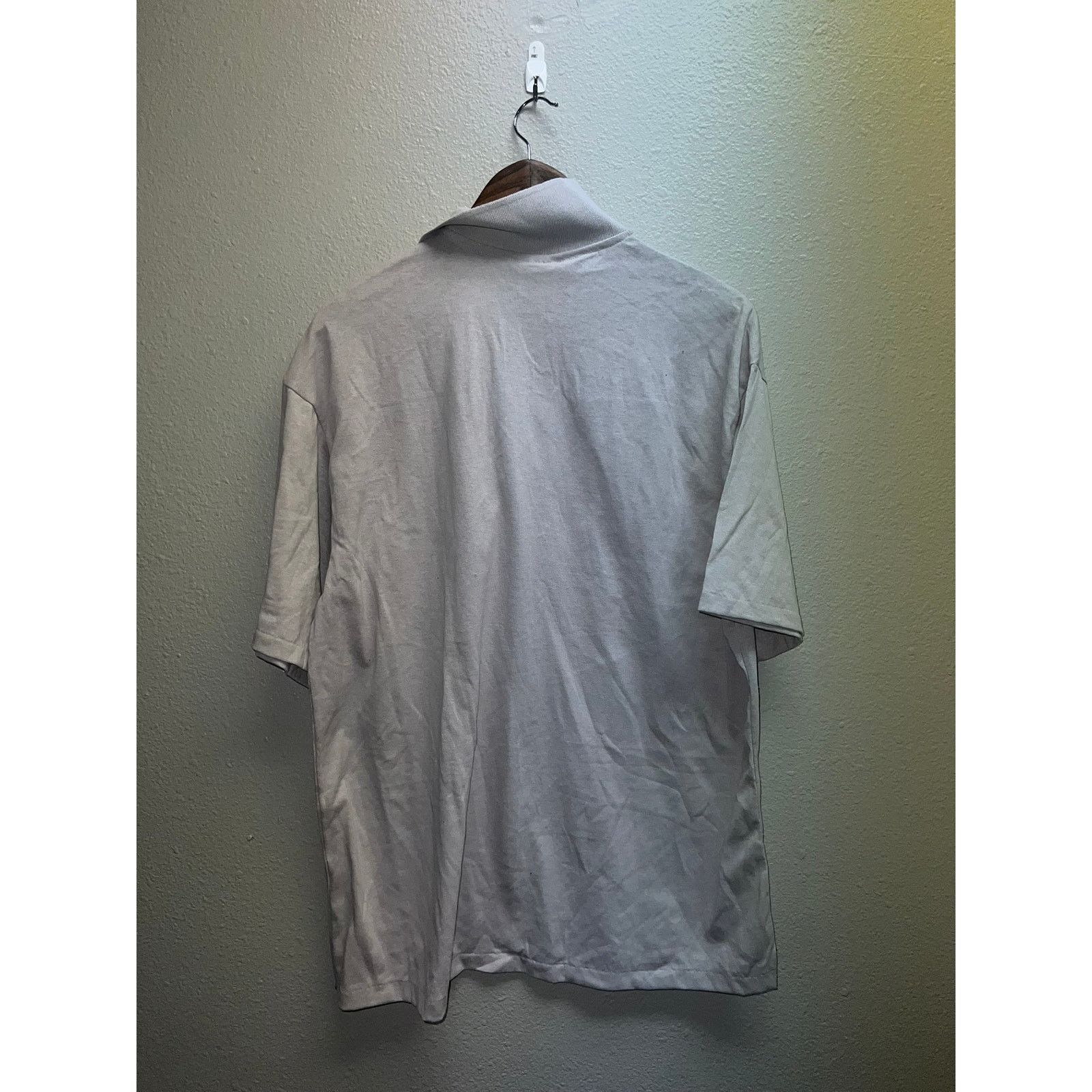 Vintage Vintage Gray Blank Polo Shirt Great American Originals 90s L Size US L / EU 52-54 / 3 - 7 Thumbnail