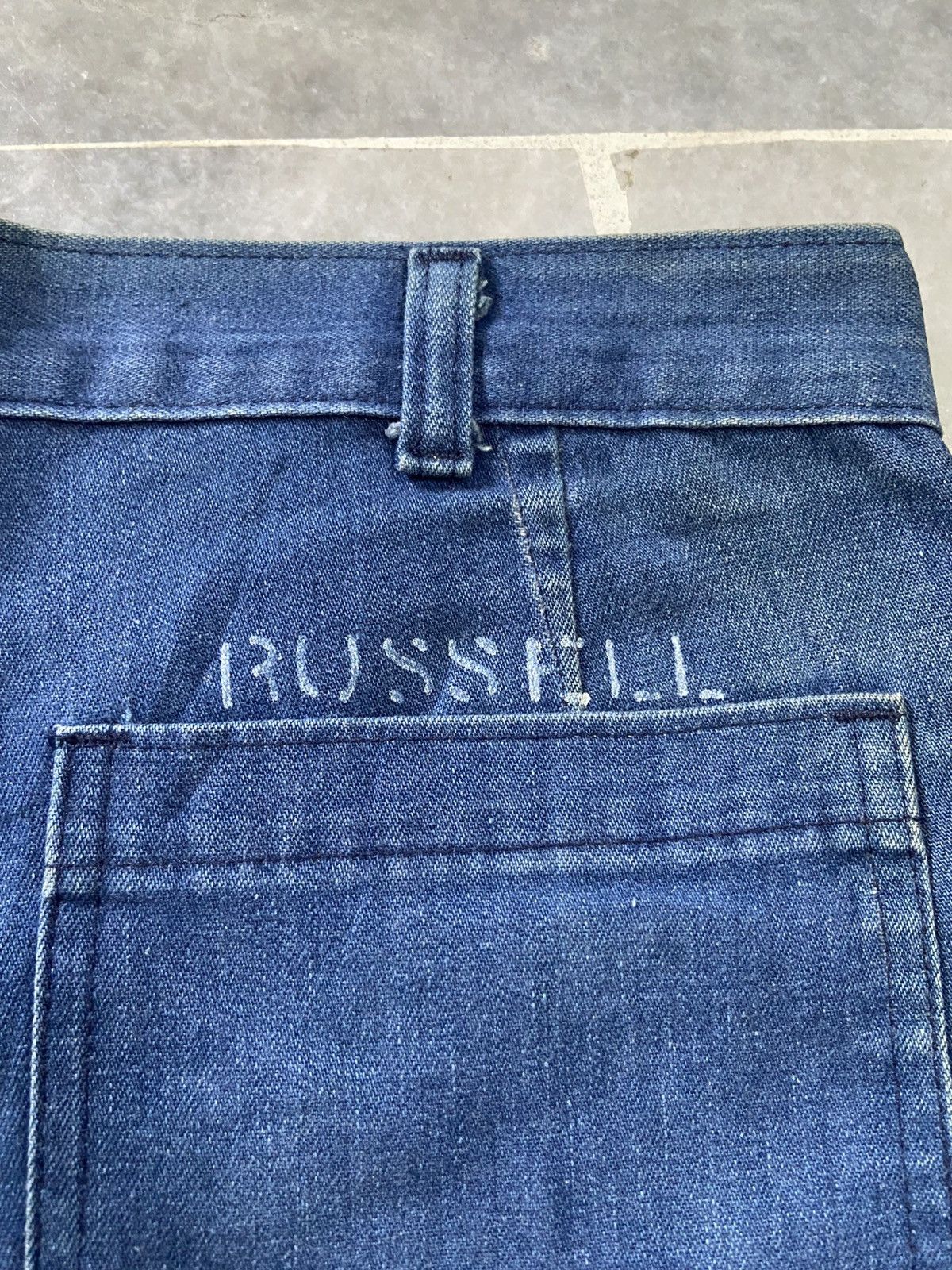 Naval Clothing Factory Vintage Navdungaree Navy Sailor Utility Pants Size US 33 - 5 Thumbnail
