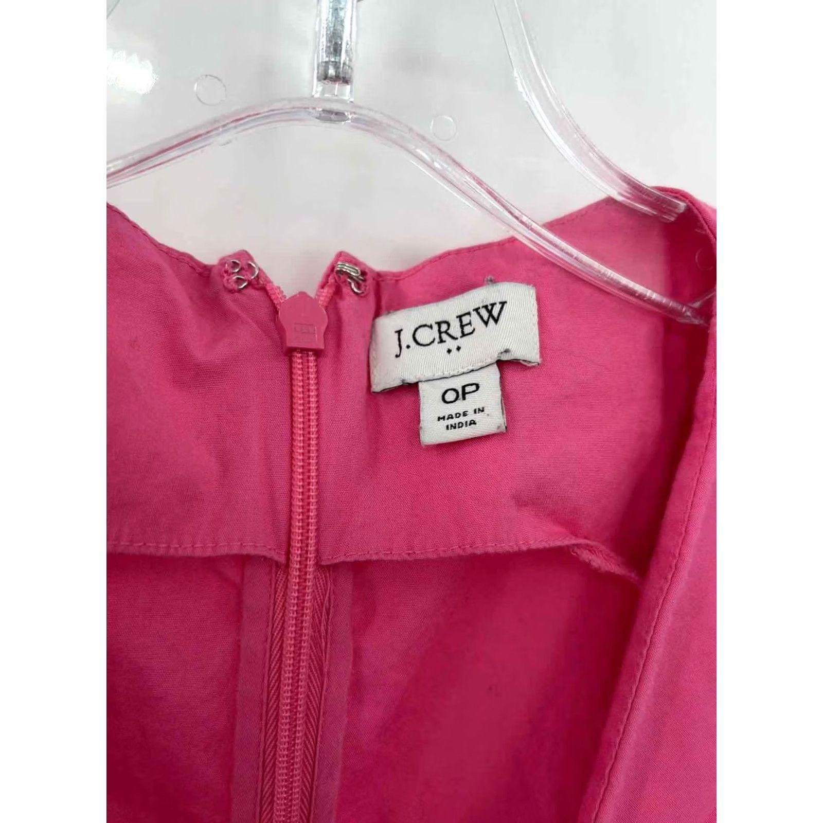 Pinko Pre-Owned J Crew Pink Size 0P Knee Length Sleeveless Dress Size XS / US 0-2 / IT 36-38 - 3 Thumbnail