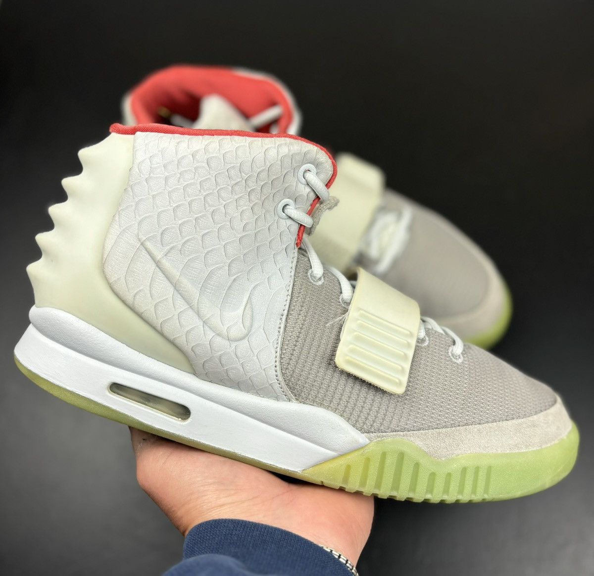 Nike Air Yeezy 2 Pure Platinum Grailed
