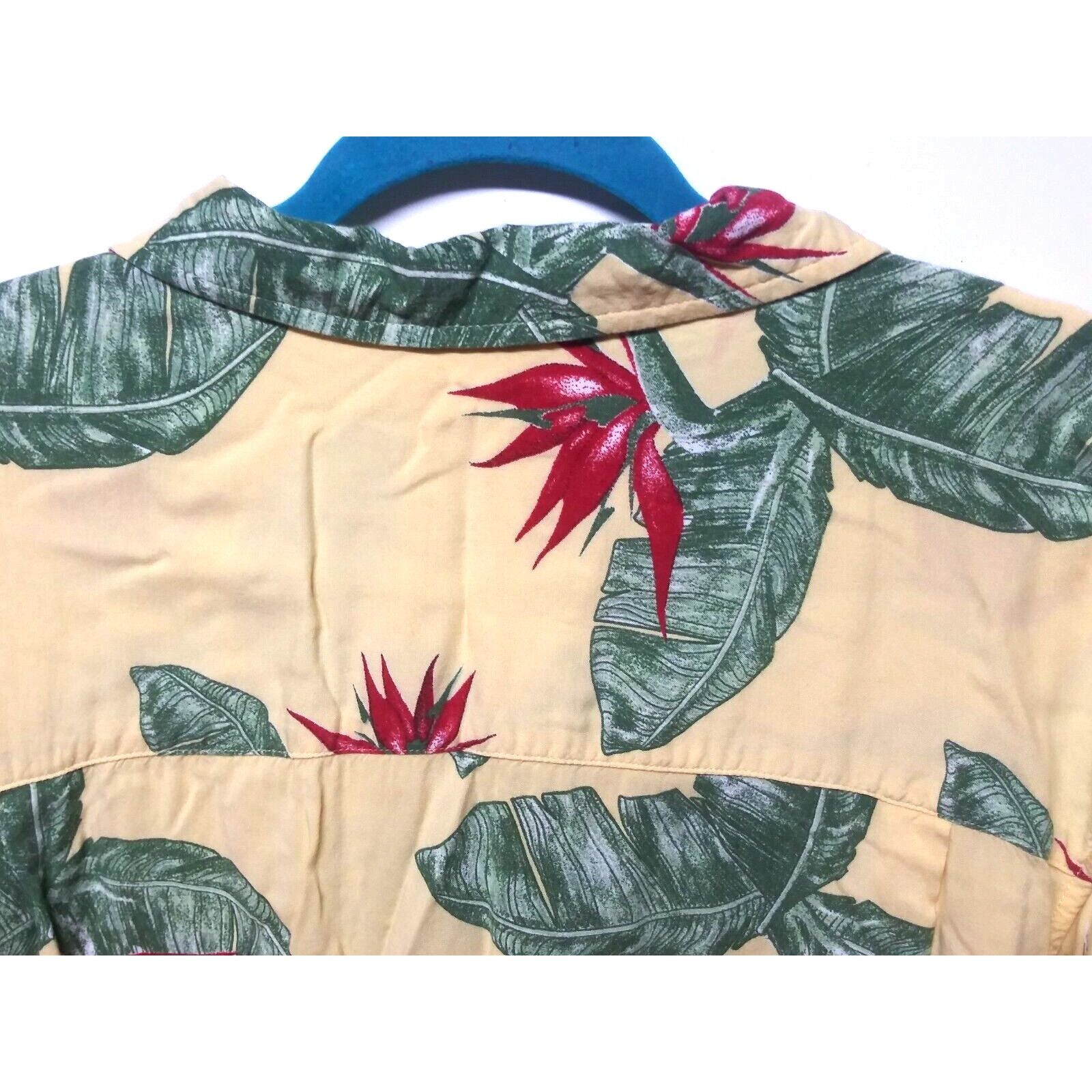 Vintage Scandia Woods Hawaiian Mens Shirt XXL Tropical BIRD OF PARAD Size US XXL / EU 58 / 5 - 4 Thumbnail