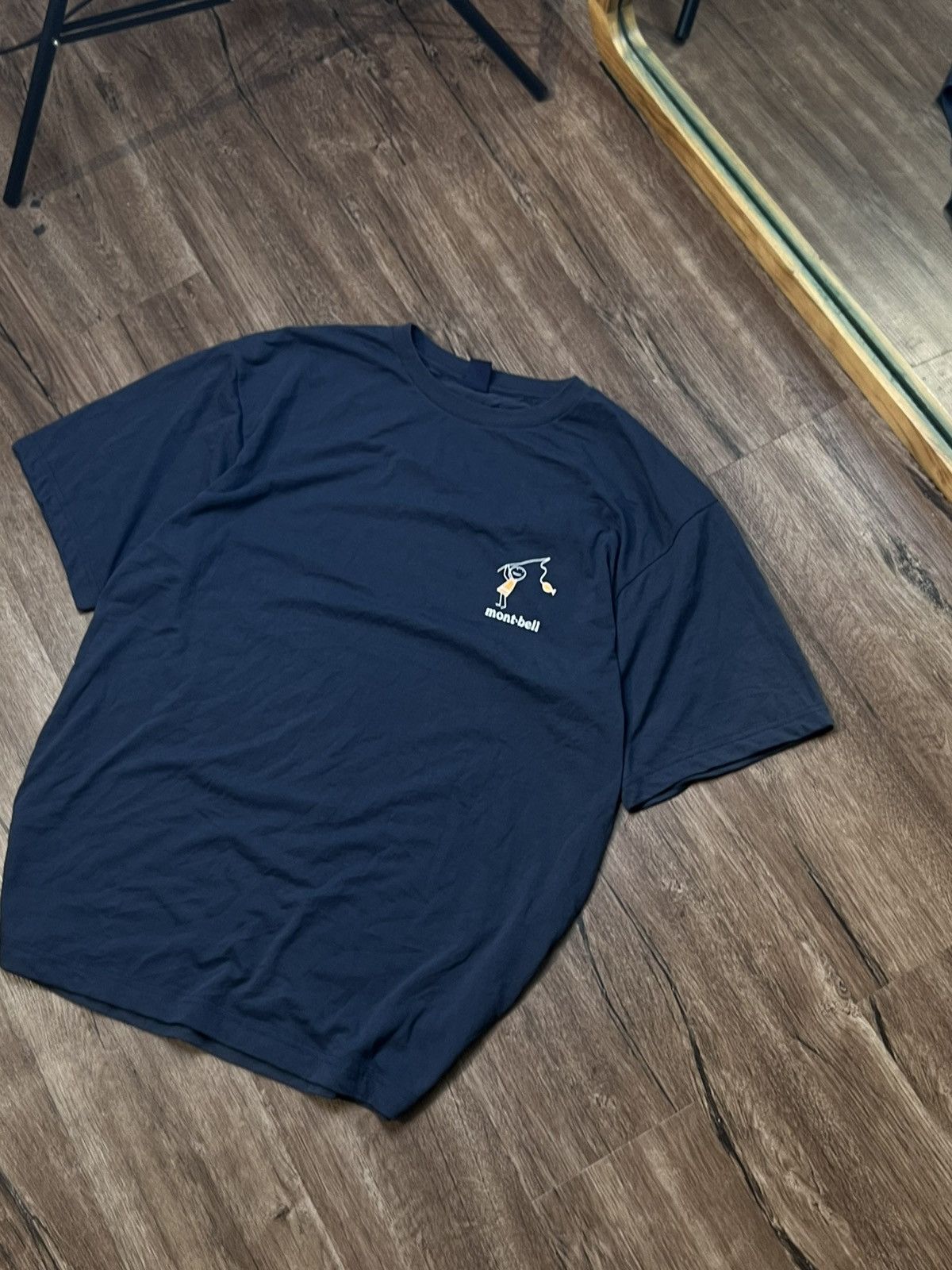 Montbell MONTBELL MINI LOGO NAVY T-SHIRT BASIC GORPCORE Size US L / EU 52-54 / 3 - 5 Thumbnail