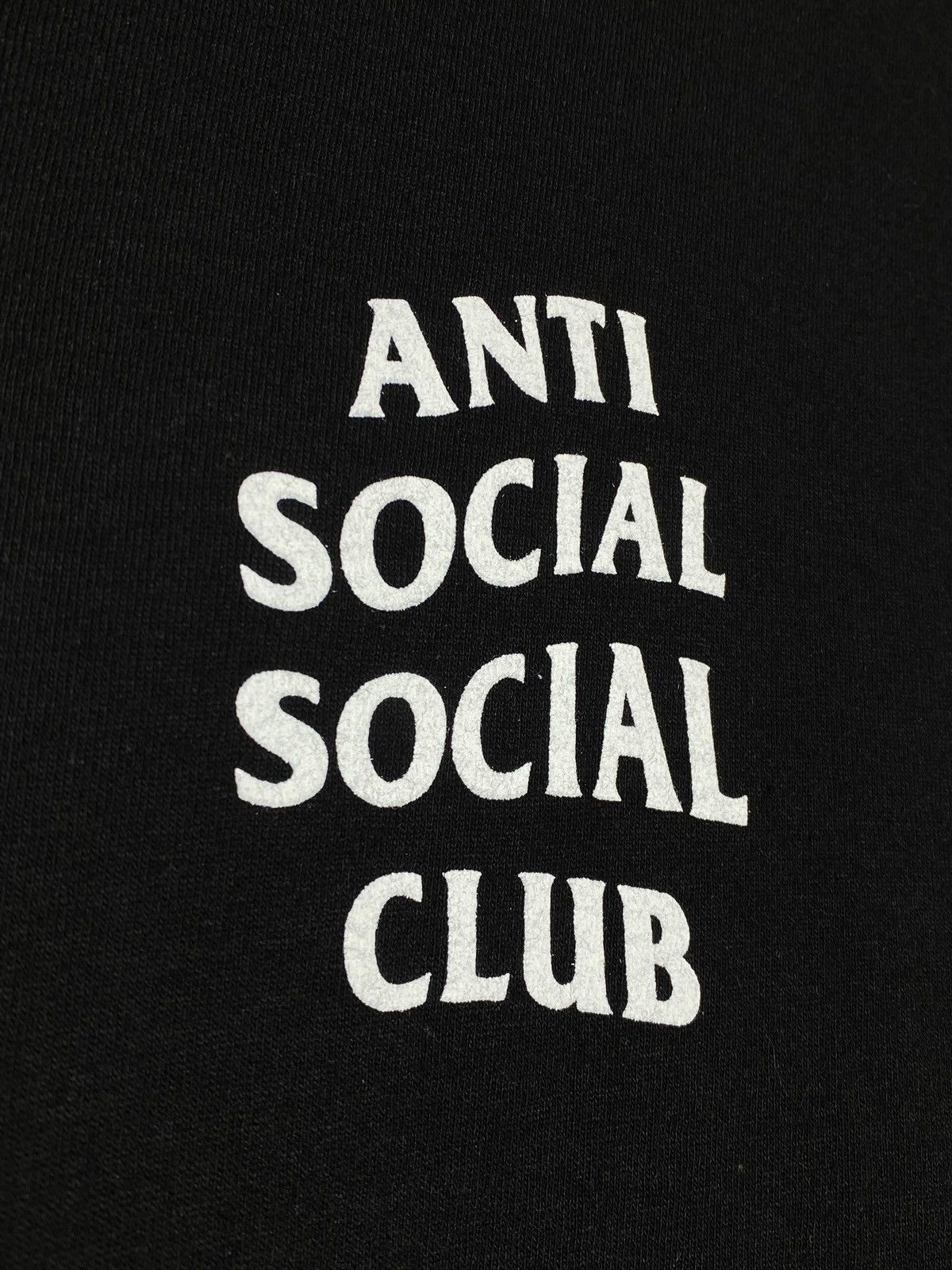 Anti Social Social Club 🔥 ASSC ANTI SOCIAL SOCIAL CLUB BLACK TEE RARE USA MADE Size US M / EU 48-50 / 2 - 4 Thumbnail