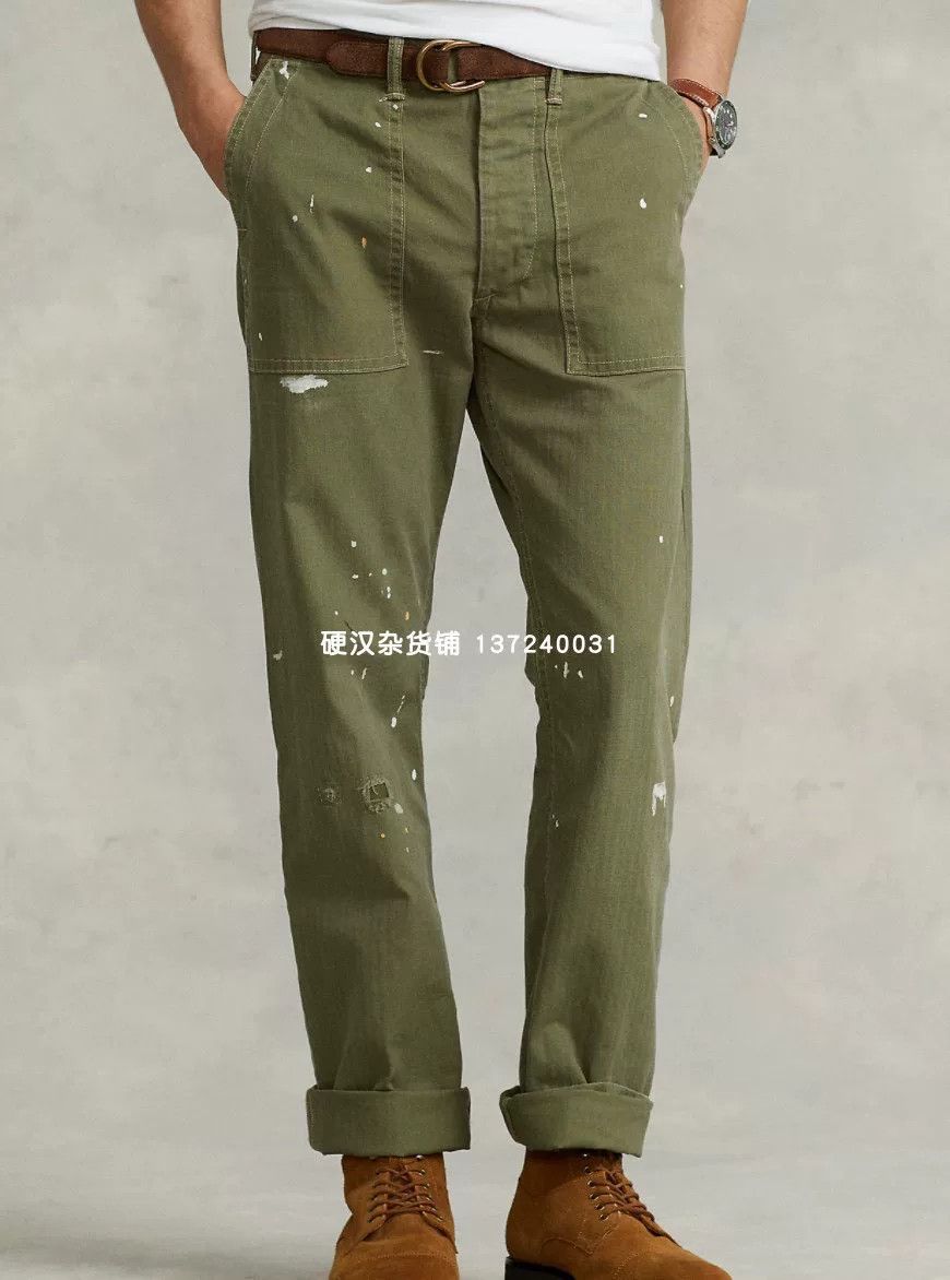 Polo Ralph Lauren POLO Ralph Lauren OG107 Military Pants Size US 32 / EU 48 - 1 Thumbnail