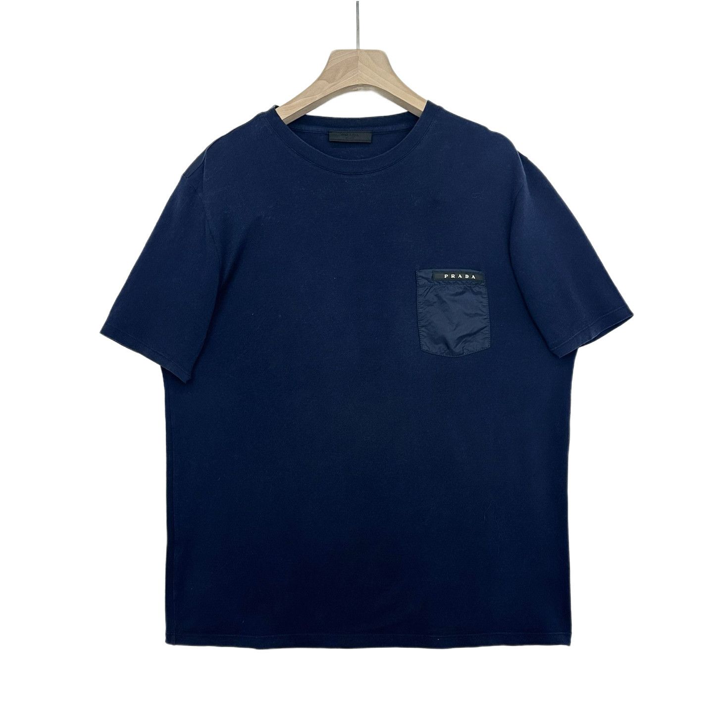 Prada Prada Logo Pocket T-Shirt Size L Size US L / EU 52-54 / 3 - 1 Thumbnail