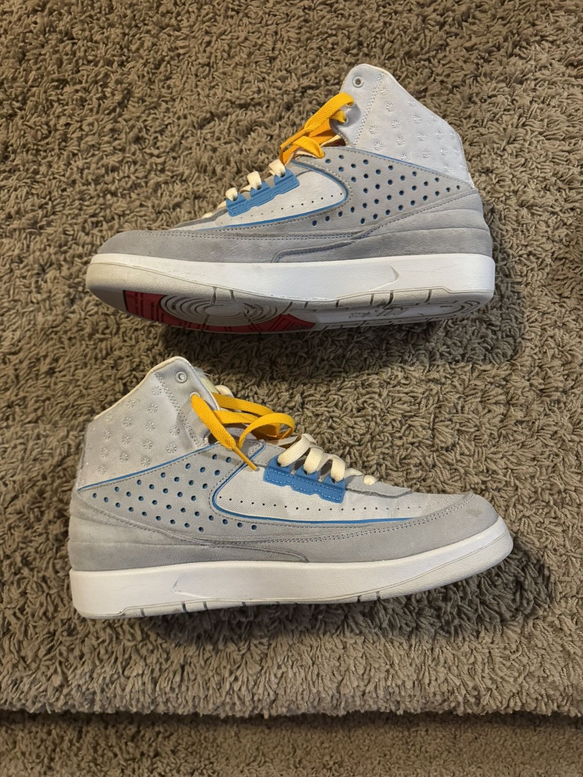 Jordan Brand Jordan x Union Grey Fog Sz 10 Size US 10 / EU 43 - 4 Thumbnail