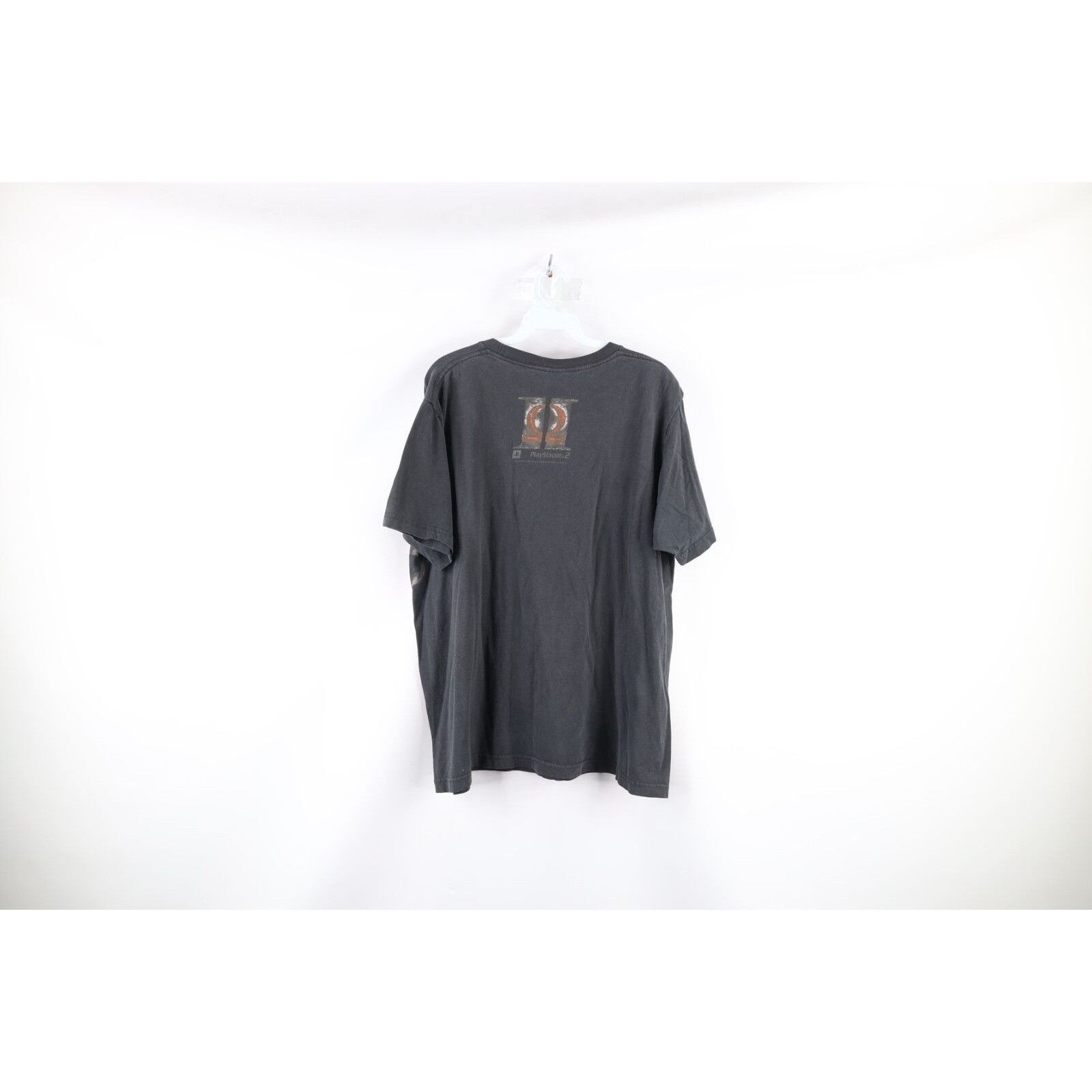 Playstation Vintage 2007 Playstation 2 God of War Kratos Game T-Shirt Size US L / EU 52-54 / 3 - 6 Thumbnail