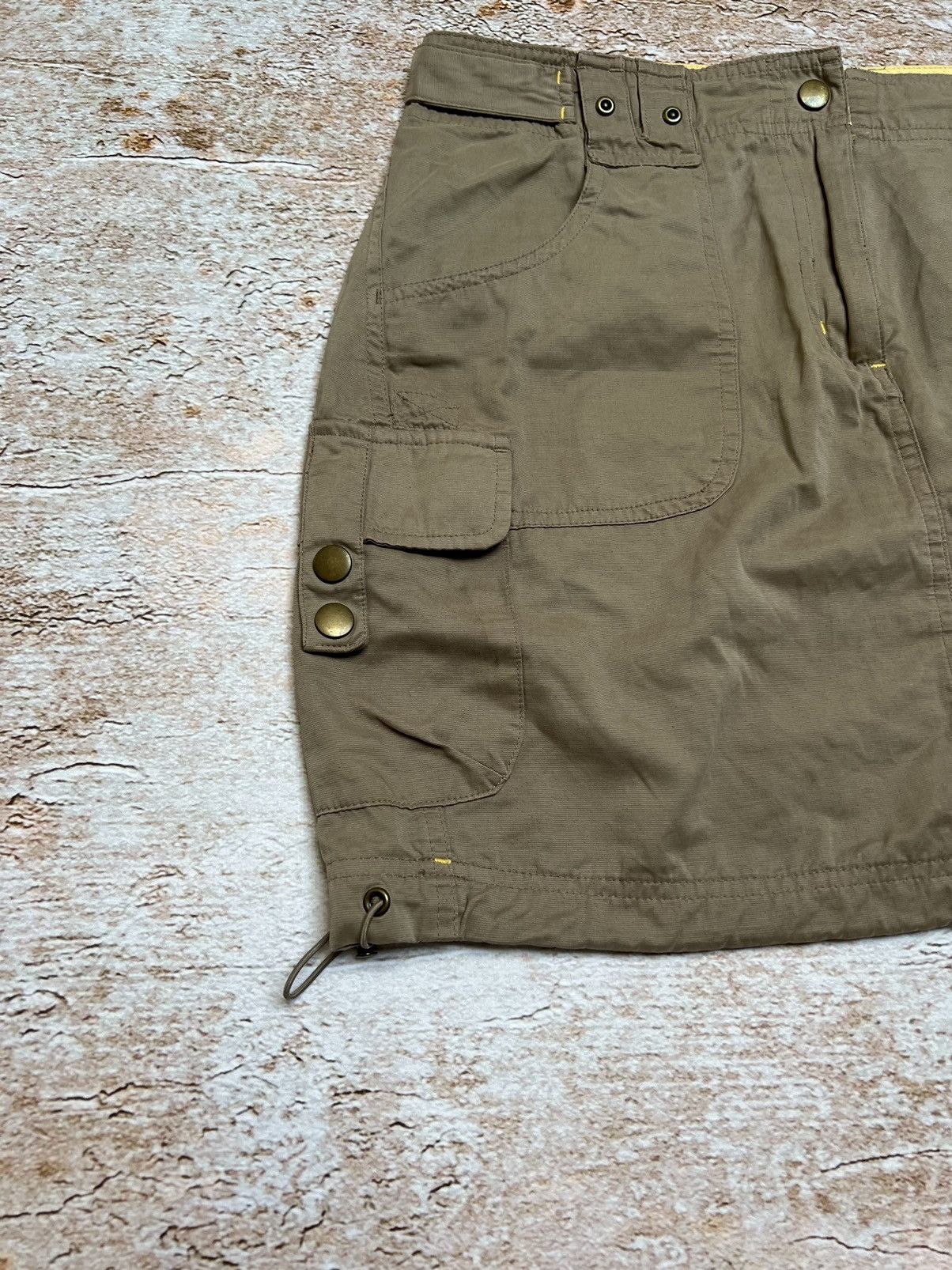 Japanese Brand × Seditionaries Vintage Japanese adjustable cargo mini skirt Size 28" / US 6 / IT 42 - 2 Thumbnail