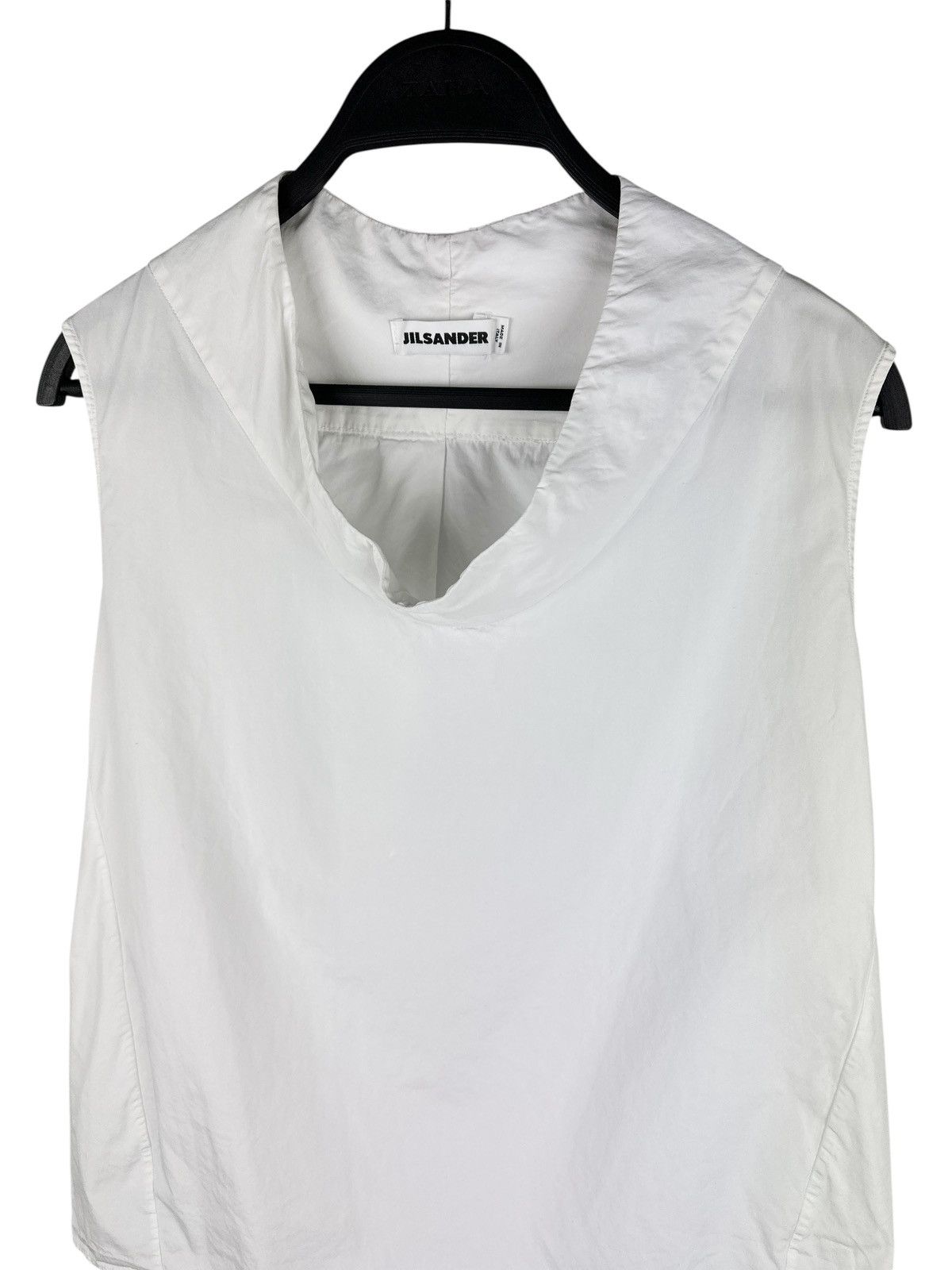 Jil Sander Jil Sander White Tank Top Sleeveles Top Classic Blank Womens Size S / US 4 / IT 40 - 2 Thumbnail