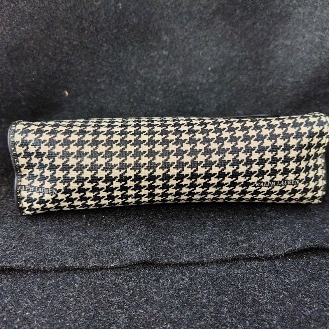 Polo Ralph Lauren Ralph Lauren Women Houndstooth Pattern Clutch Bag Pouch Limited Edition Size ONE SIZE - 6 Thumbnail