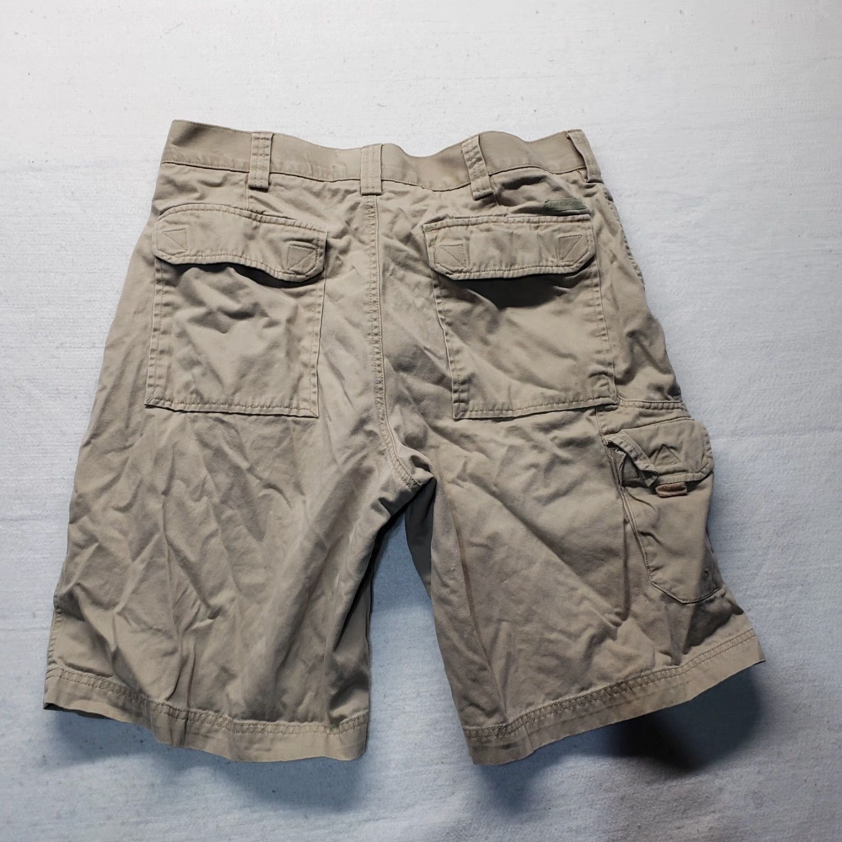 Perry Ellis Perry Ellis Brown Dress Shorts Flat Front 100% Cotton Adult Men's Size 34 Brown Polka Dot Flat Front 34 in Men Shorts Size US 34 / EU 50 - 8 Thumbnail