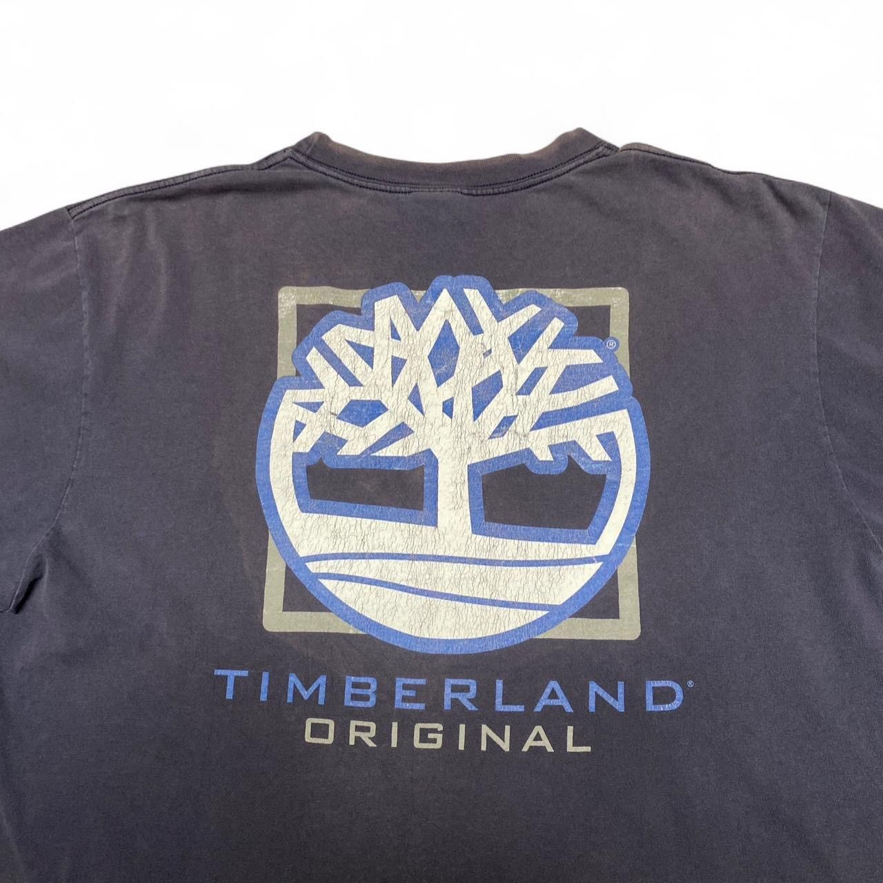 Timberland Vintage timberland original navy faded graphic t-shirt Size US L / EU 52-54 / 3 - 1 Thumbnail
